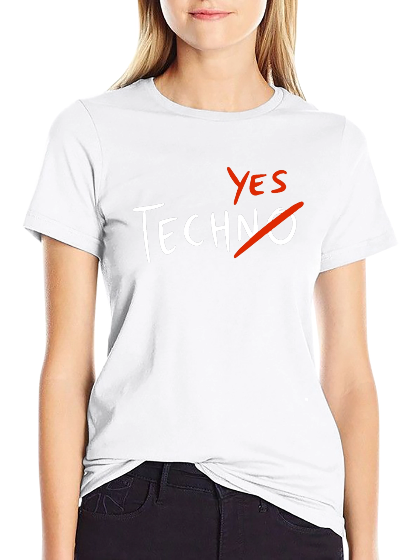 Yes to Music No to Techno T-Shirt