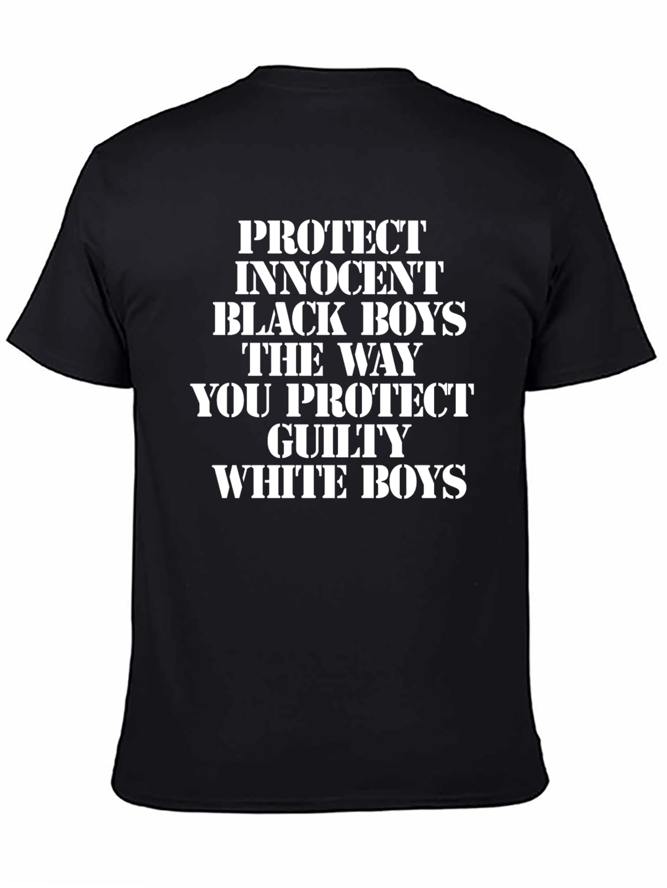 Protect Innocent Boys Graphic T-Shirt