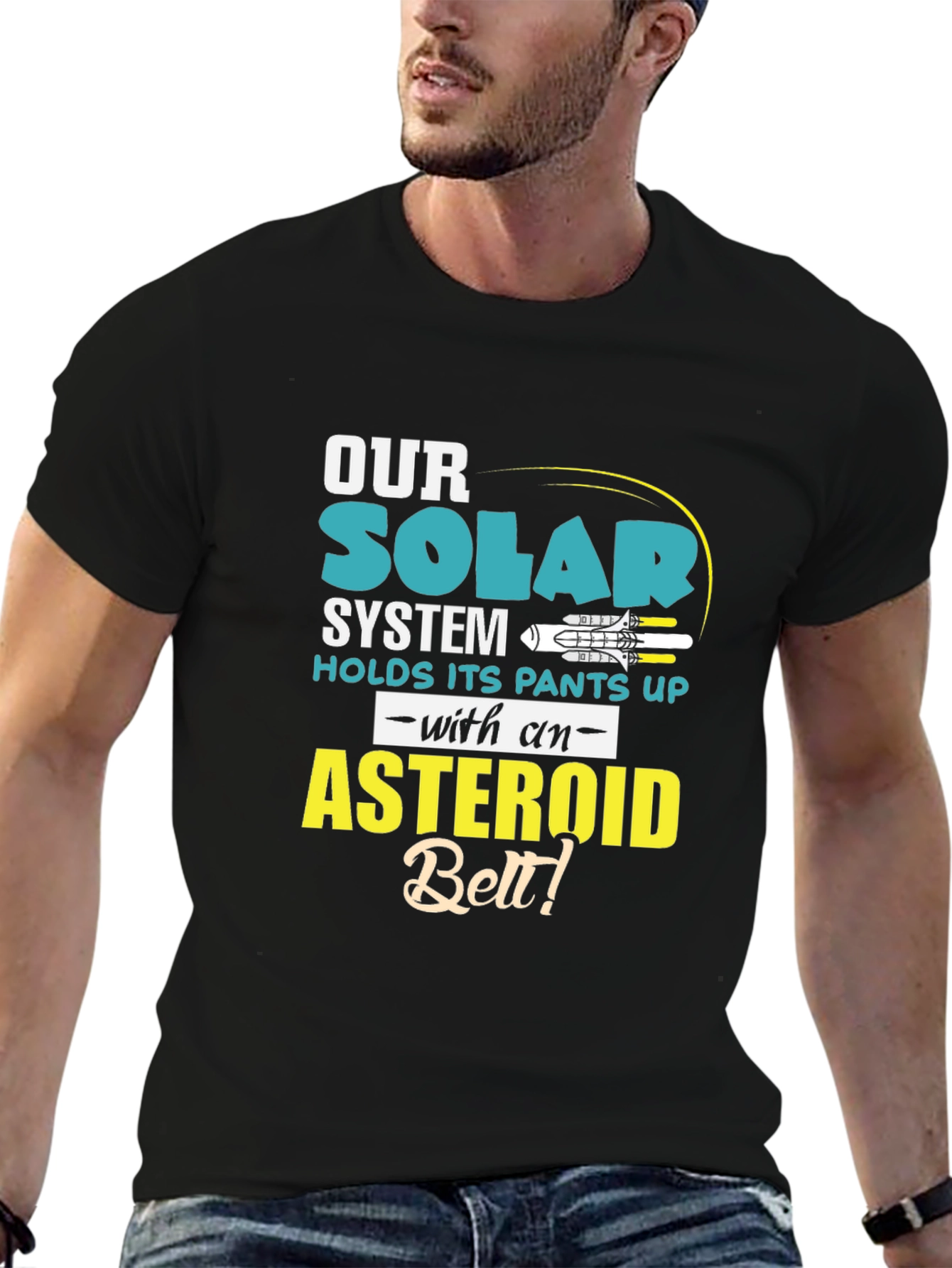 Our Solar System Asteroid Belt T-Shirt