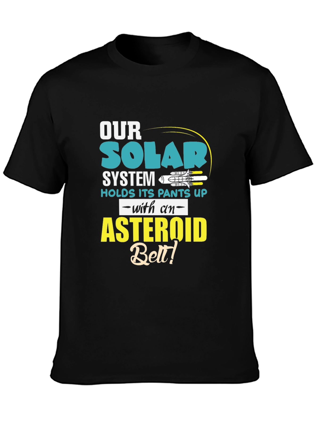 Our Solar System Asteroid Belt T-Shirt