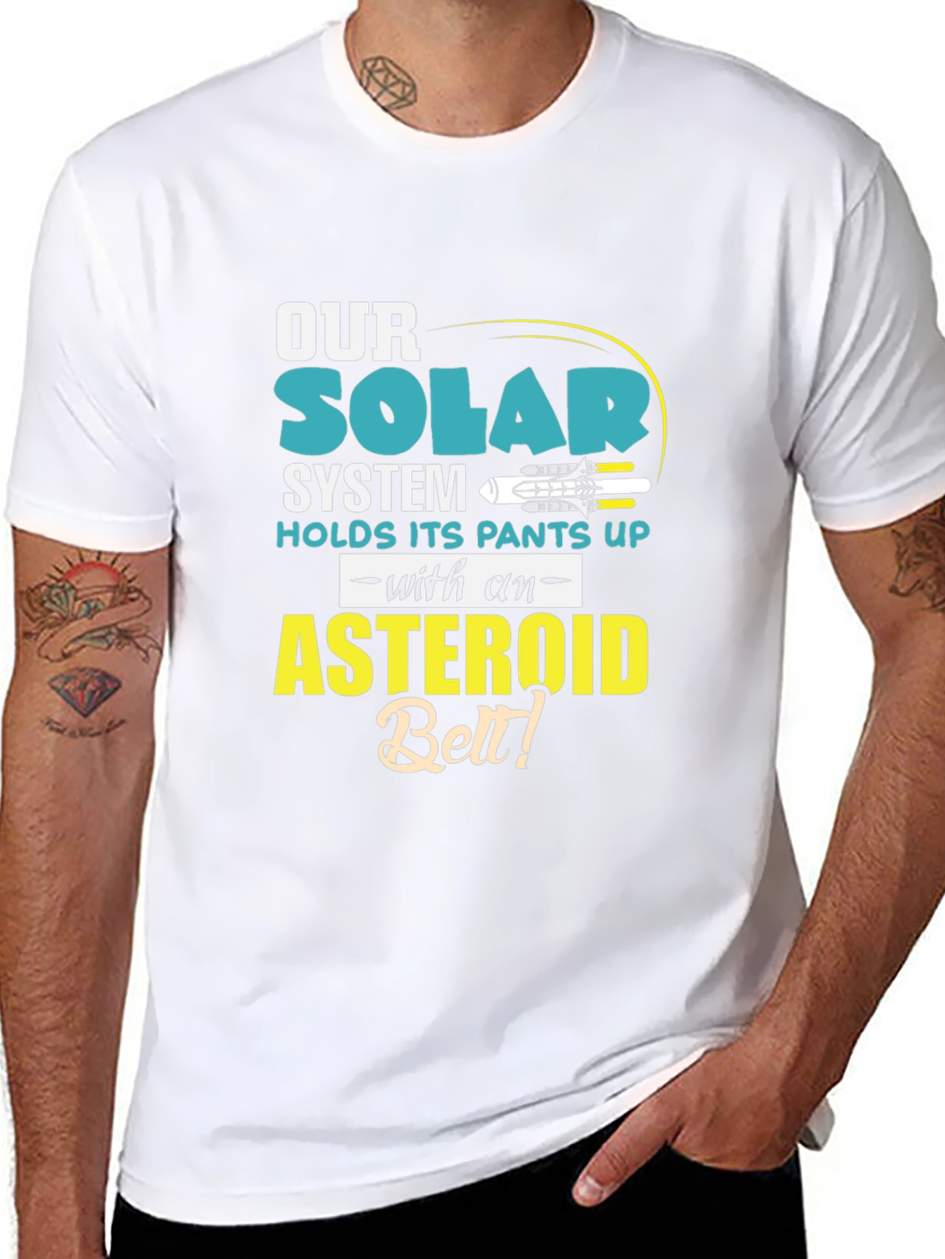 Our Solar System Asteroid Belt T-Shirt