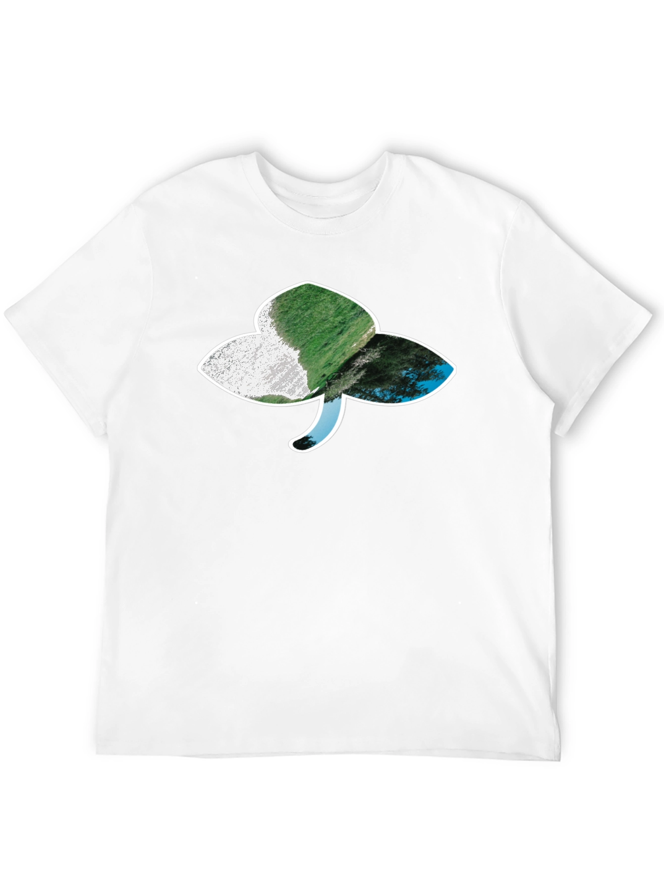 Shamrock Landscape Graphic Tee - Black