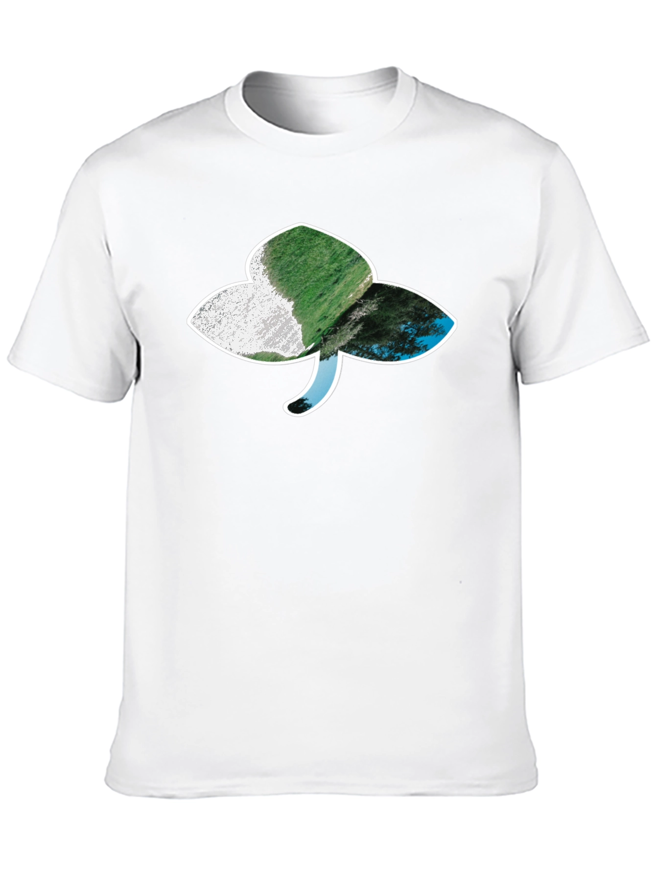 Shamrock Landscape Graphic Tee - Black