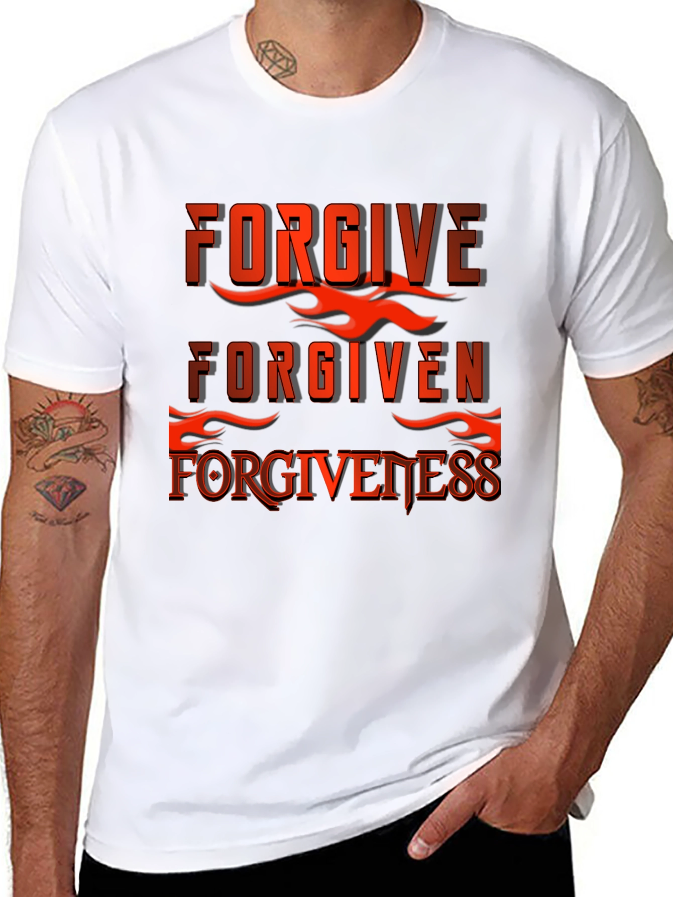 Forgive Forgiven Forgiveness Graphic T-Shirt