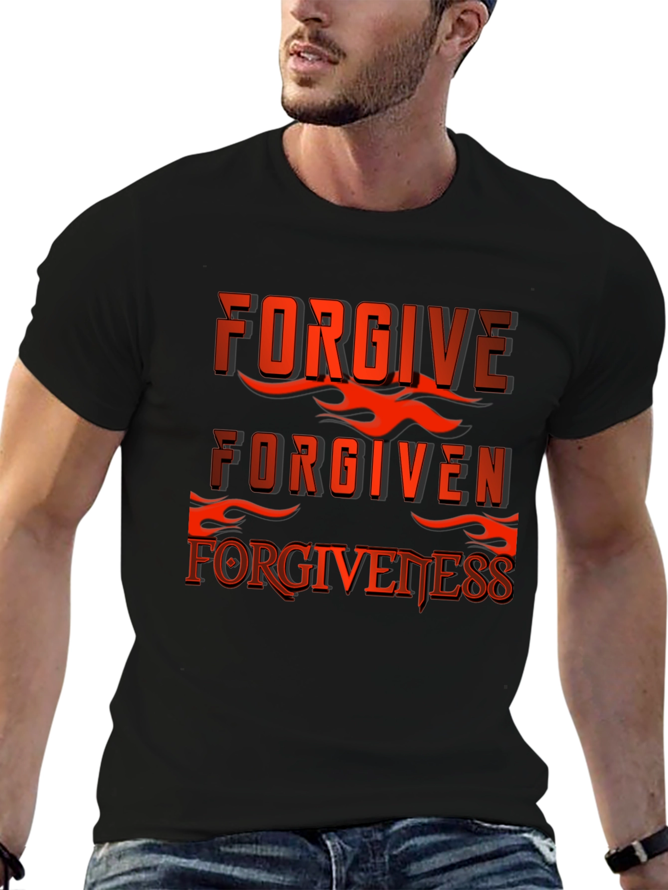 Forgive Forgiven Forgiveness Graphic T-Shirt