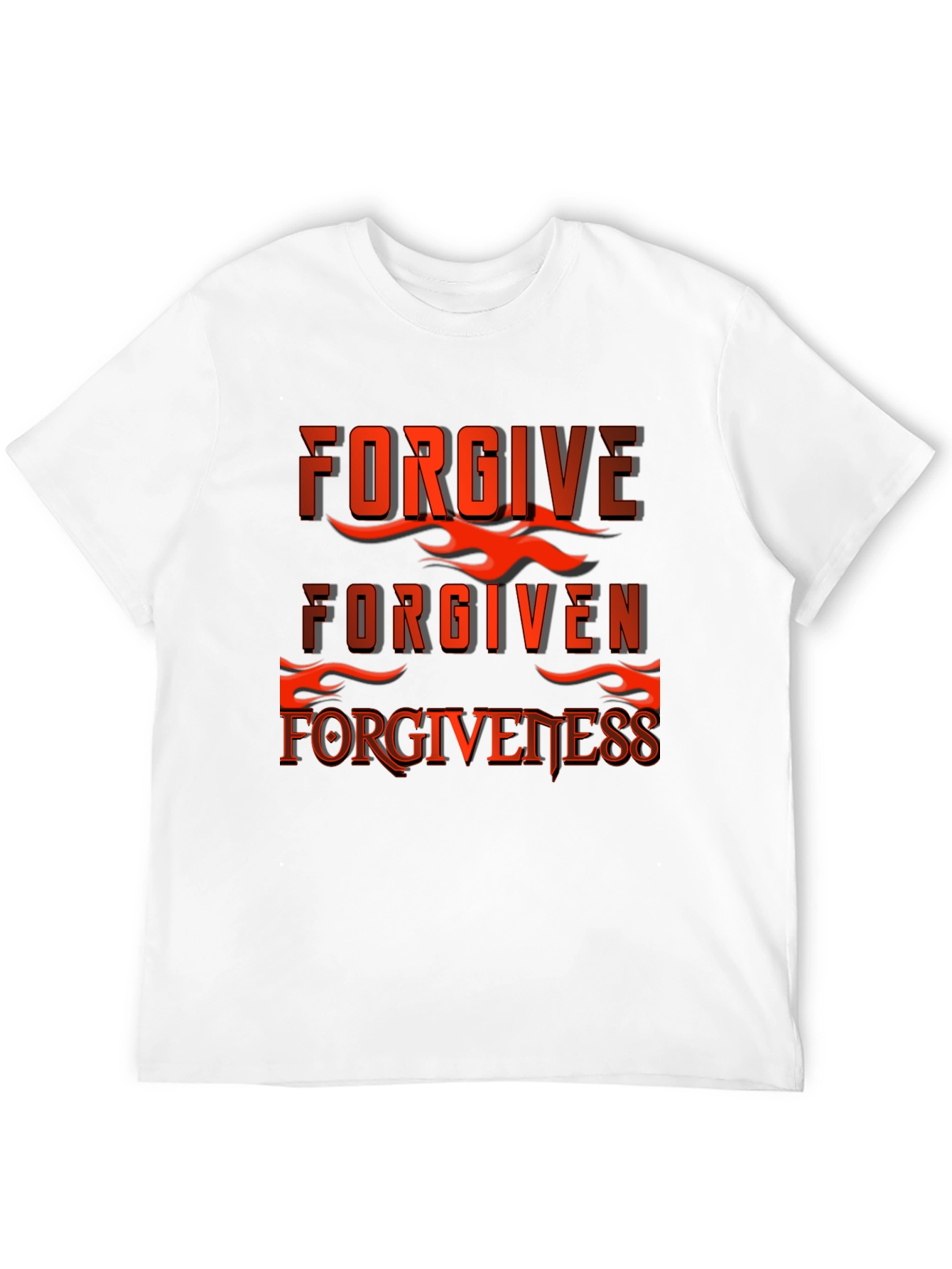 Forgive Forgiven Forgiveness Graphic T-Shirt