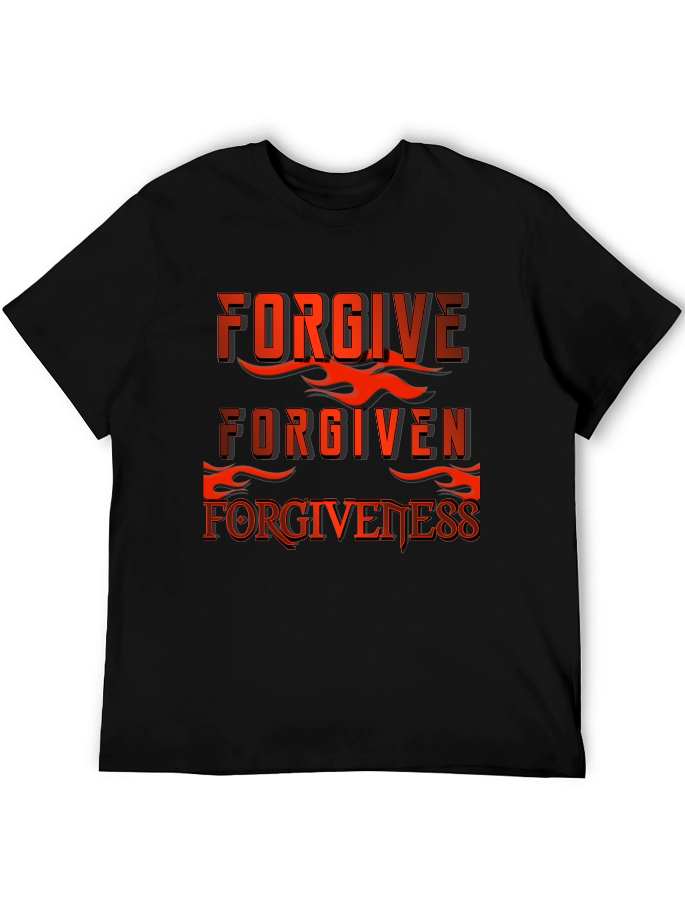 Forgive Forgiven Forgiveness Graphic T-Shirt