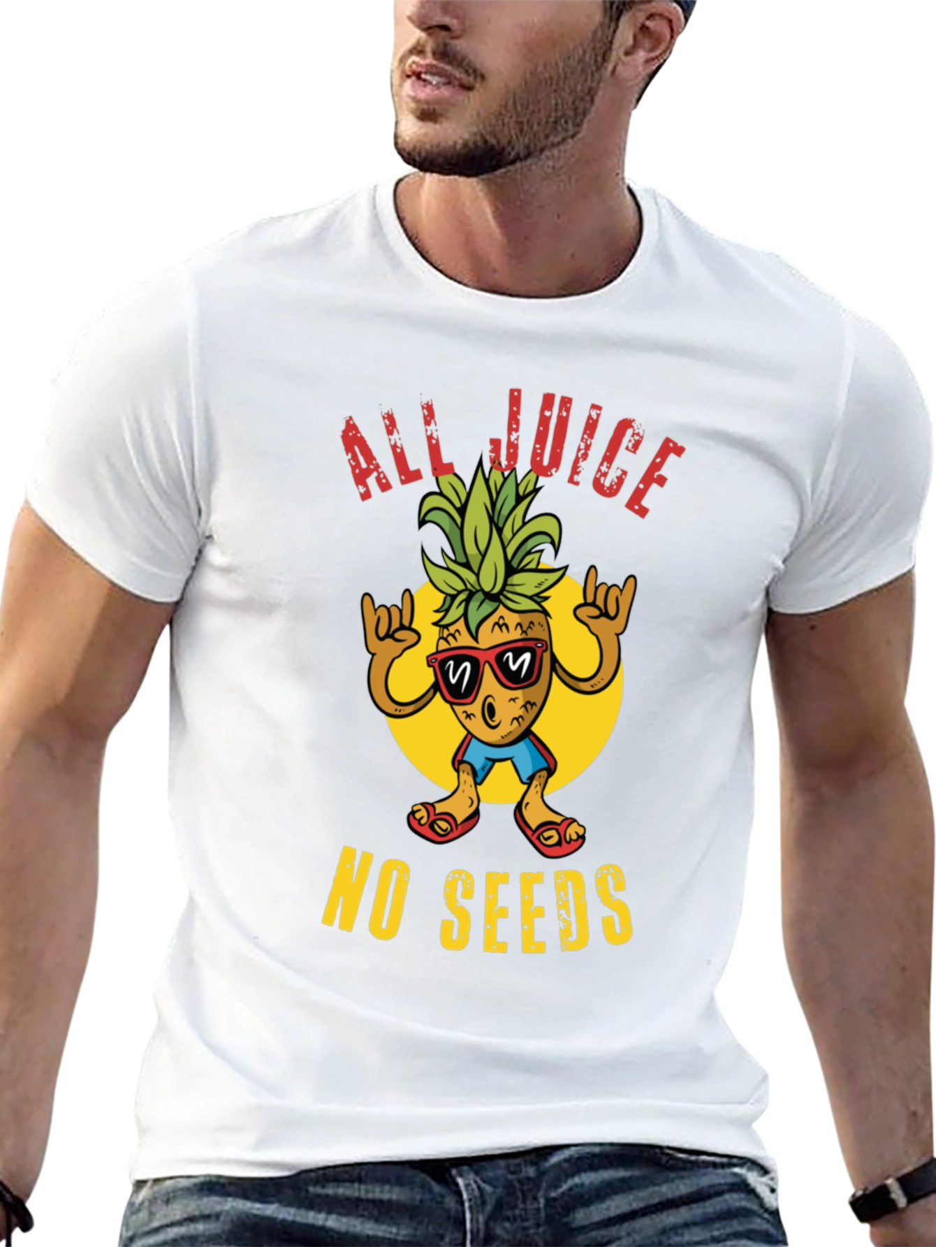 All Juice No Seeds Graphic T-Shirt