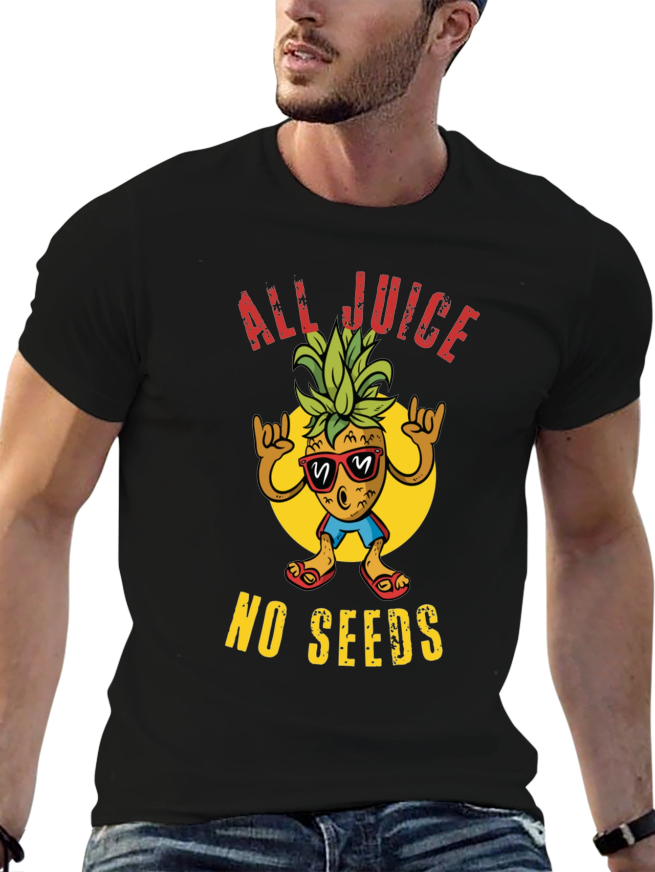 All Juice No Seeds Graphic T-Shirt