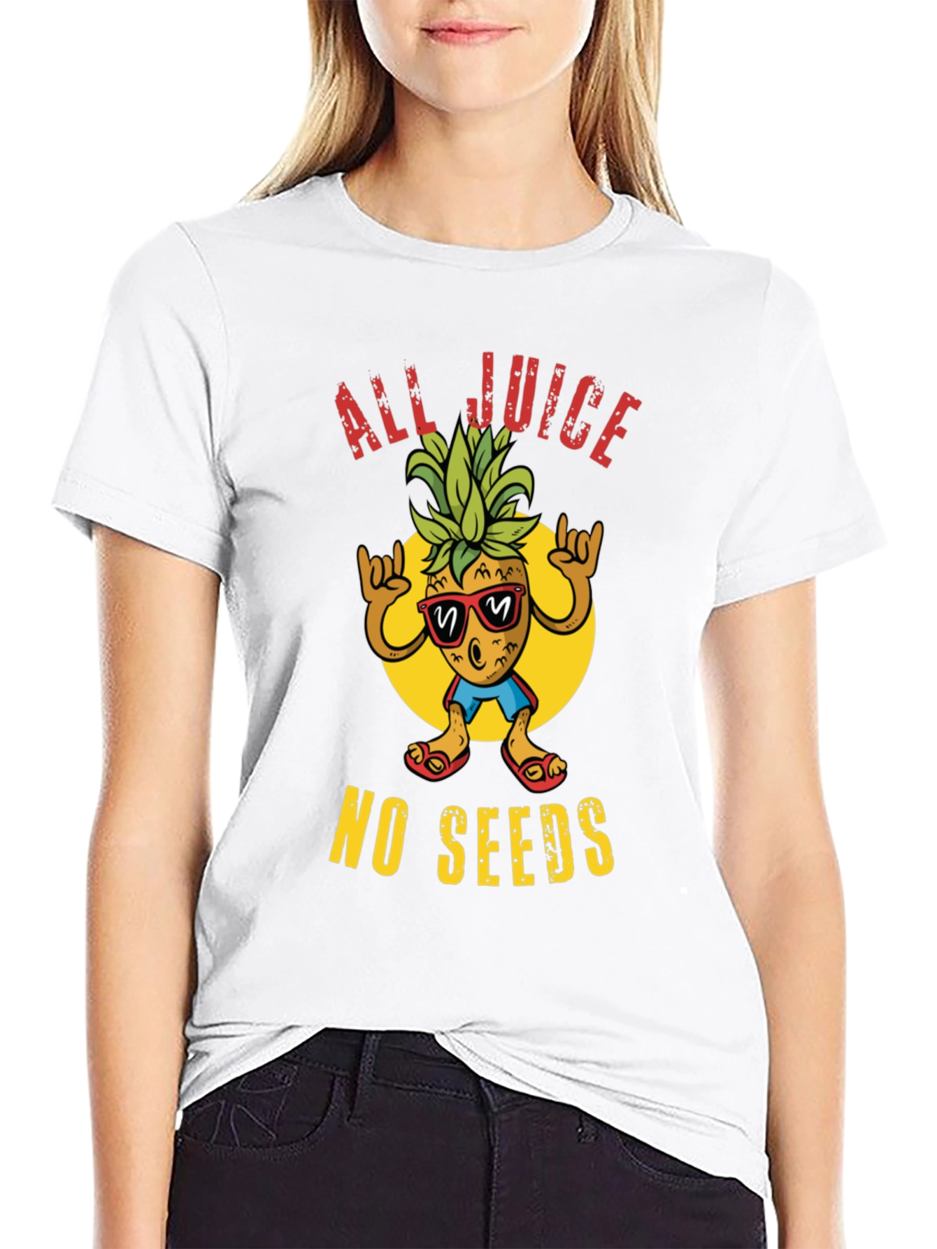 All Juice No Seeds Graphic T-Shirt