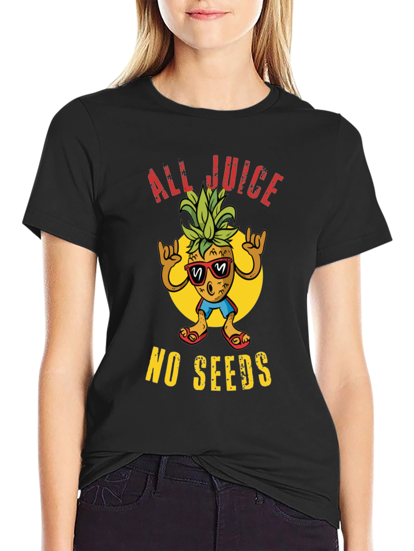All Juice No Seeds Graphic T-Shirt
