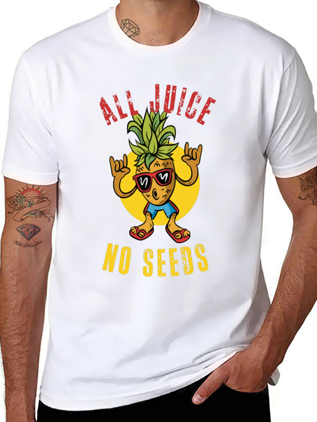All Juice No Seeds Graphic T-Shirt