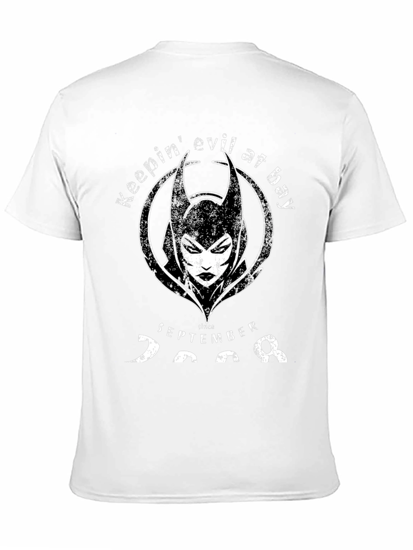 Keepin Evil At Bay Graphic T-Shirt