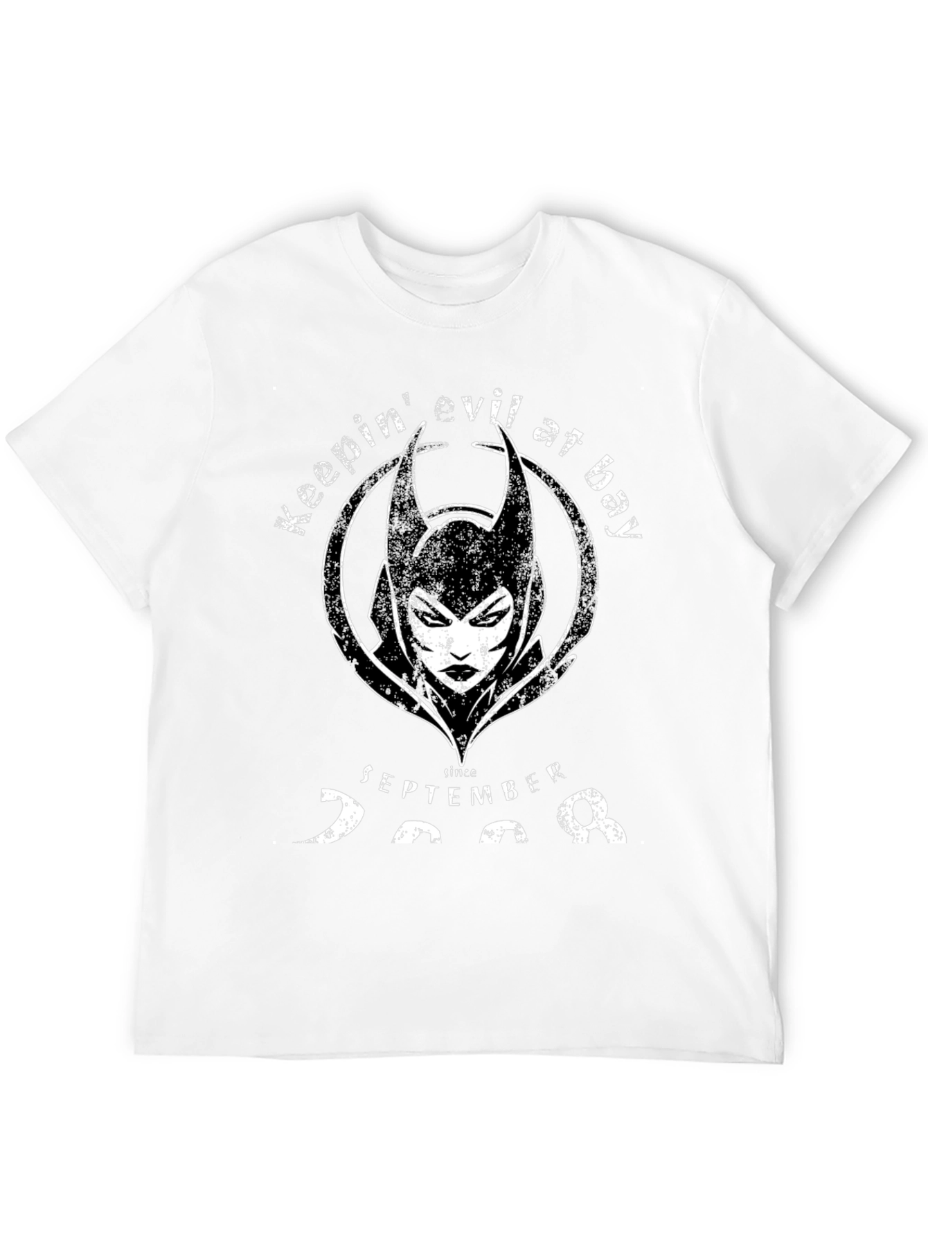 Keepin Evil At Bay Graphic T-Shirt