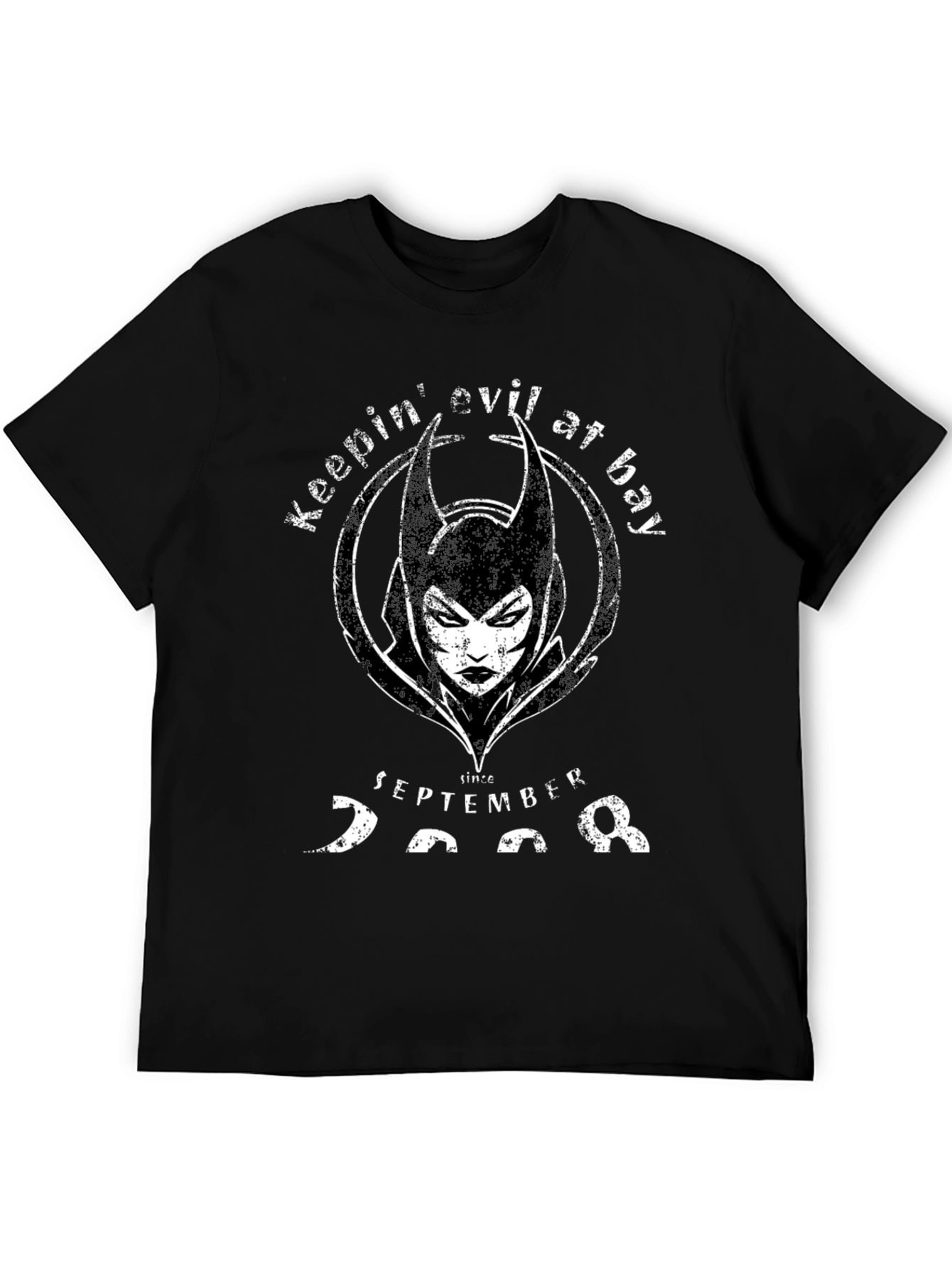 Keepin Evil At Bay Graphic T-Shirt