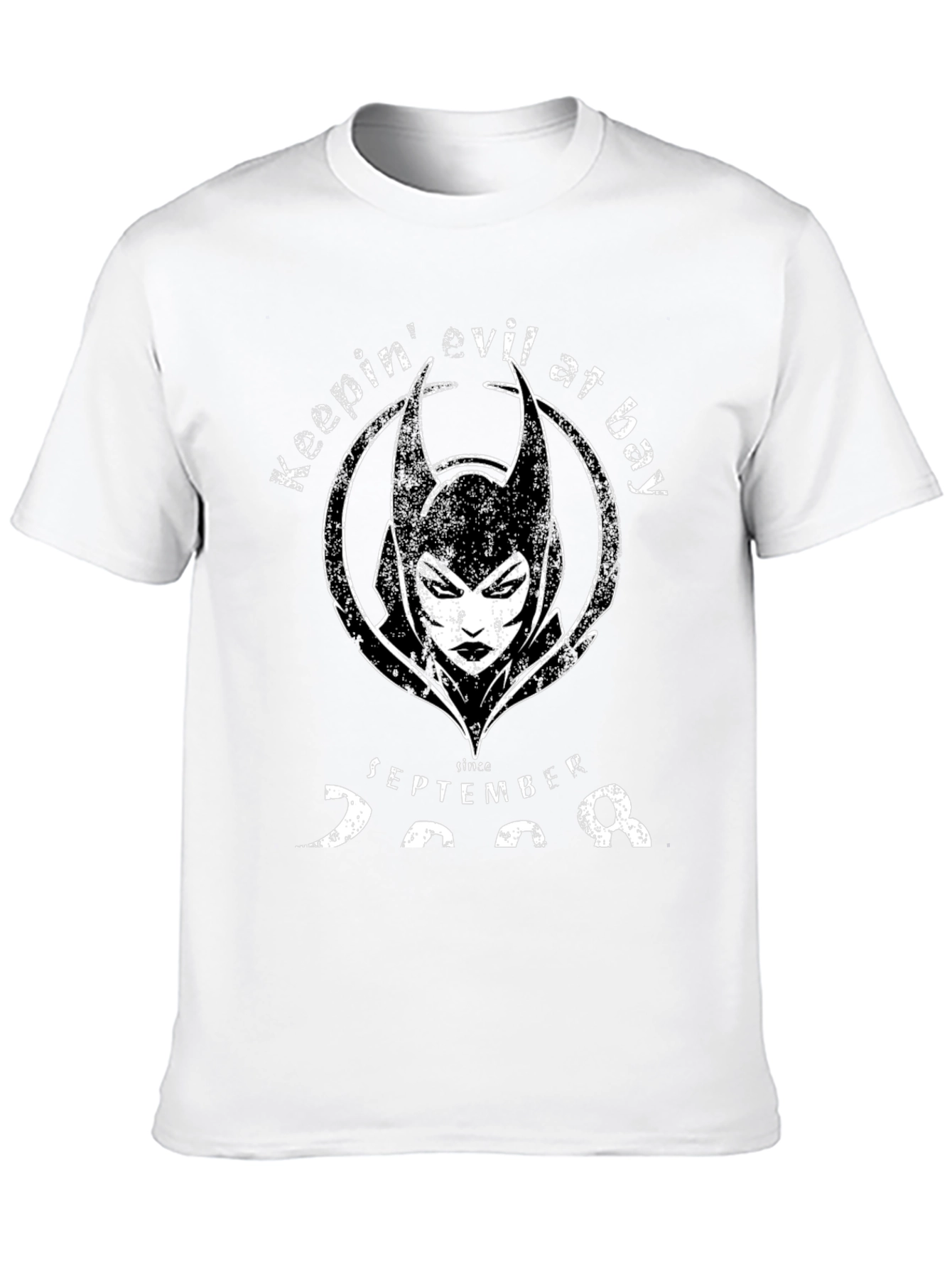 Keepin Evil At Bay Graphic T-Shirt