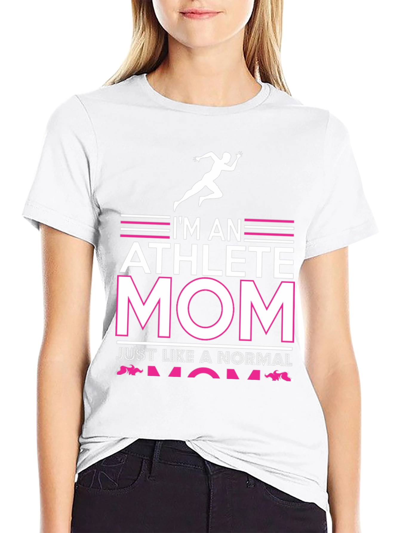 Athlete Mom Graphic T-Shirt
