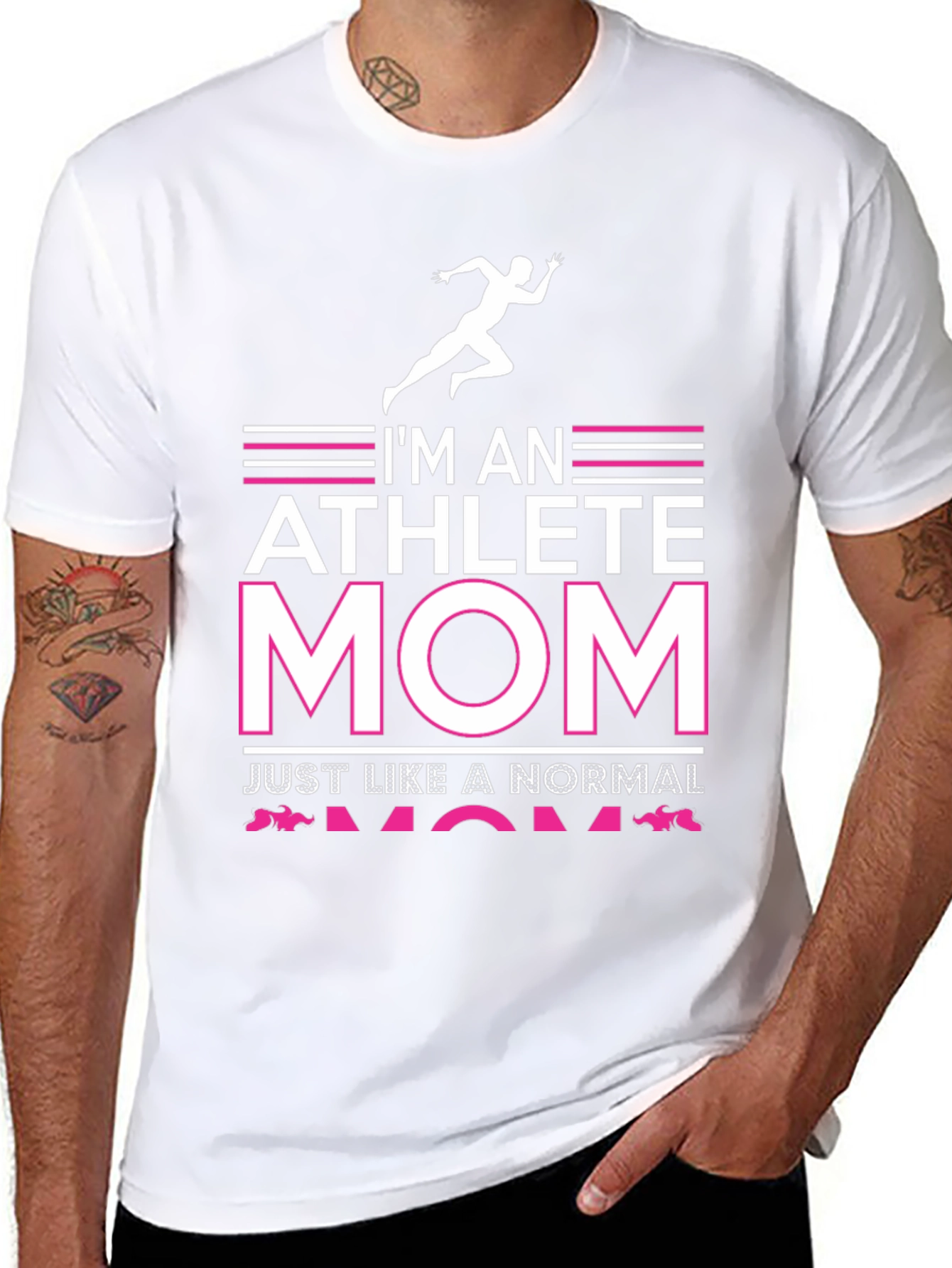 Athlete Mom Graphic T-Shirt
