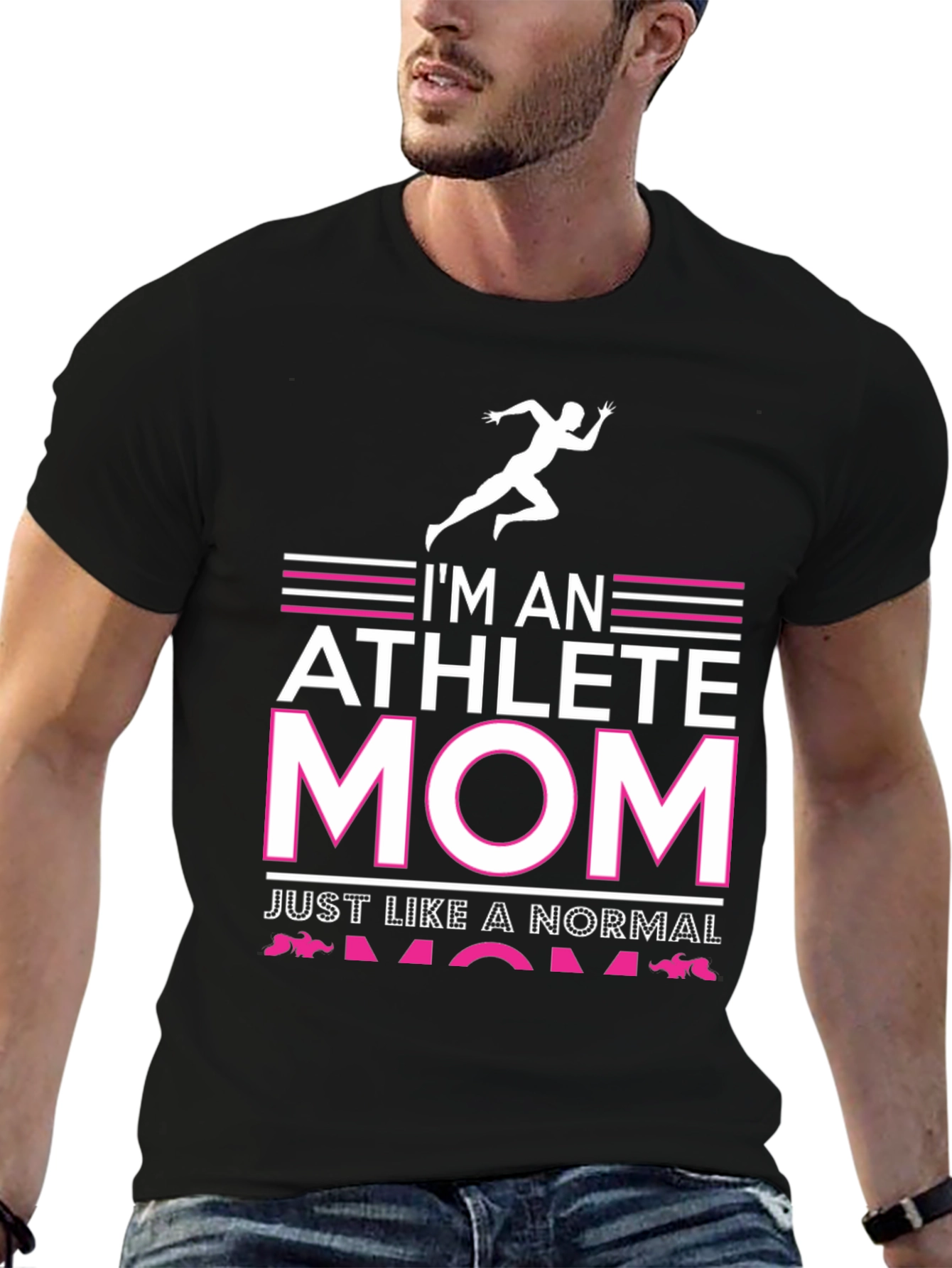Athlete Mom Graphic T-Shirt