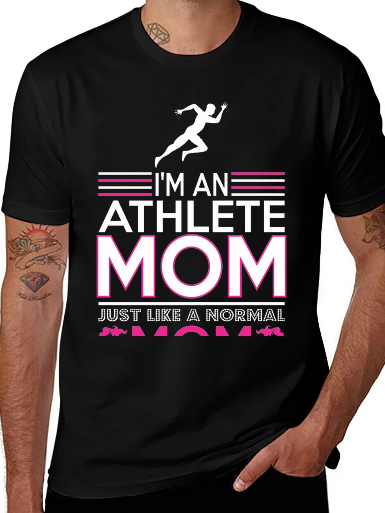 Athlete Mom Graphic T-Shirt