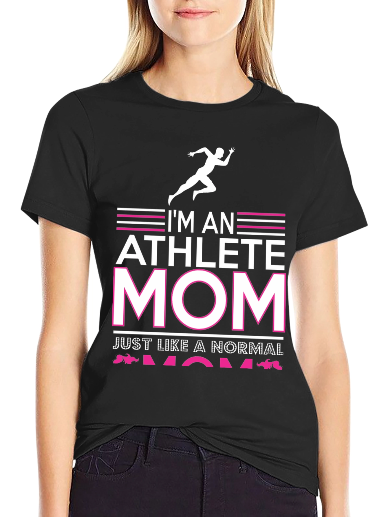 Athlete Mom Graphic T-Shirt