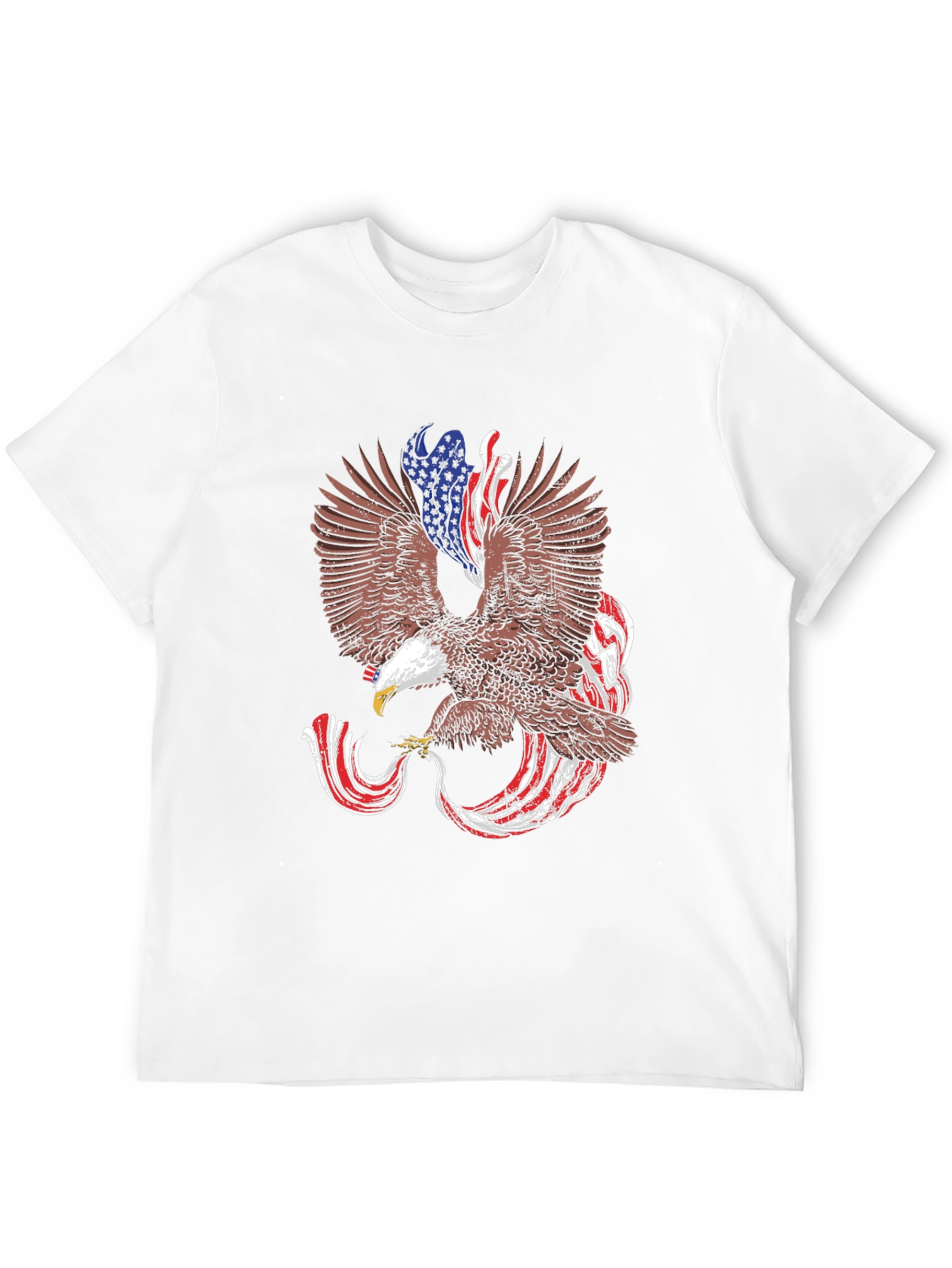 Eagle USA Flag Patriotic T-Shirt
