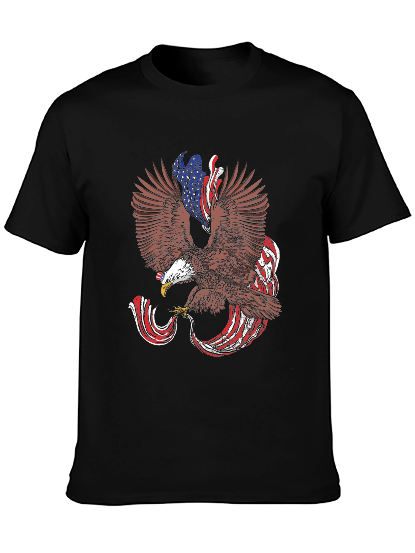 Eagle USA Flag Patriotic T-Shirt