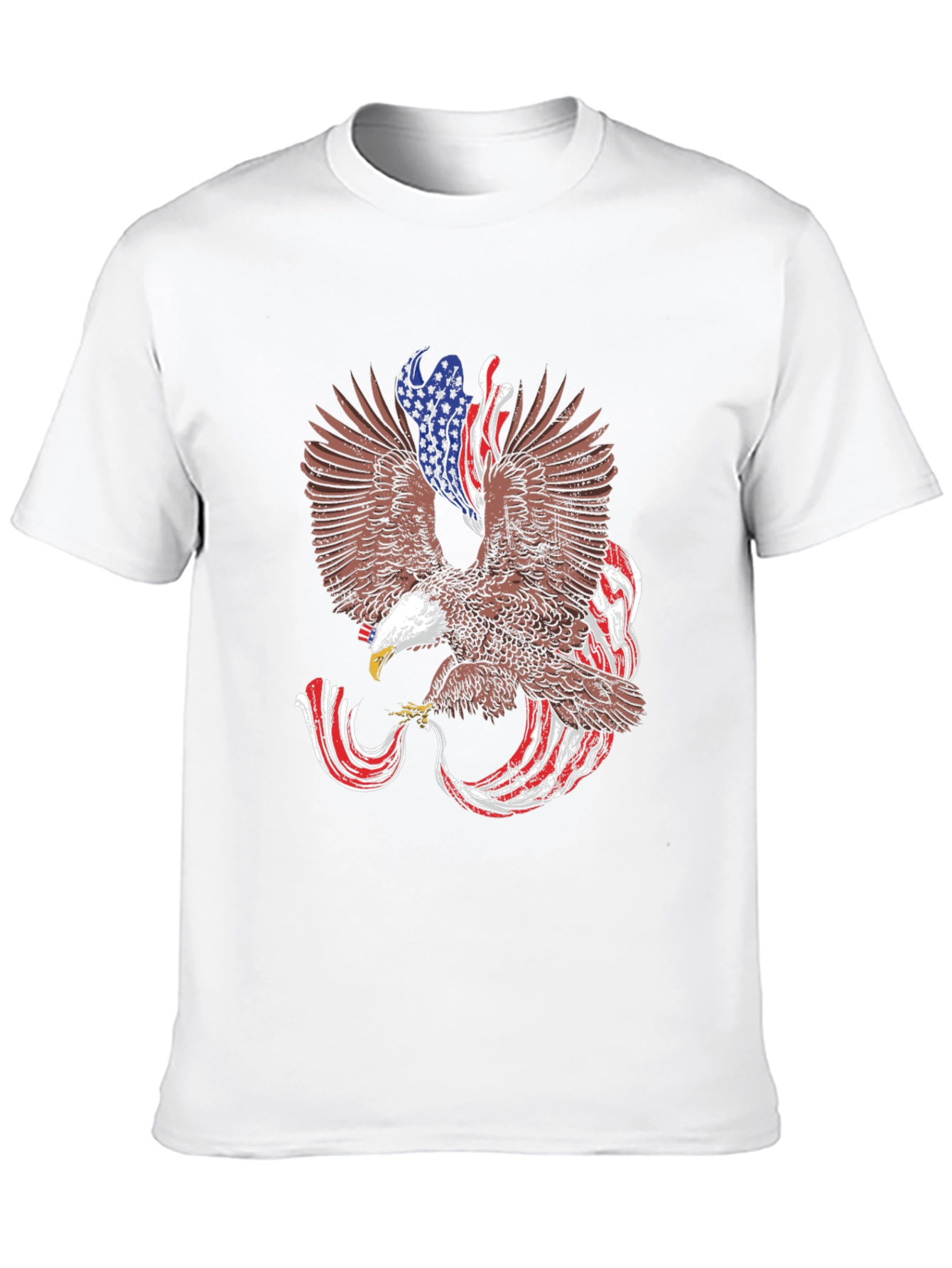 Eagle USA Flag Patriotic T-Shirt