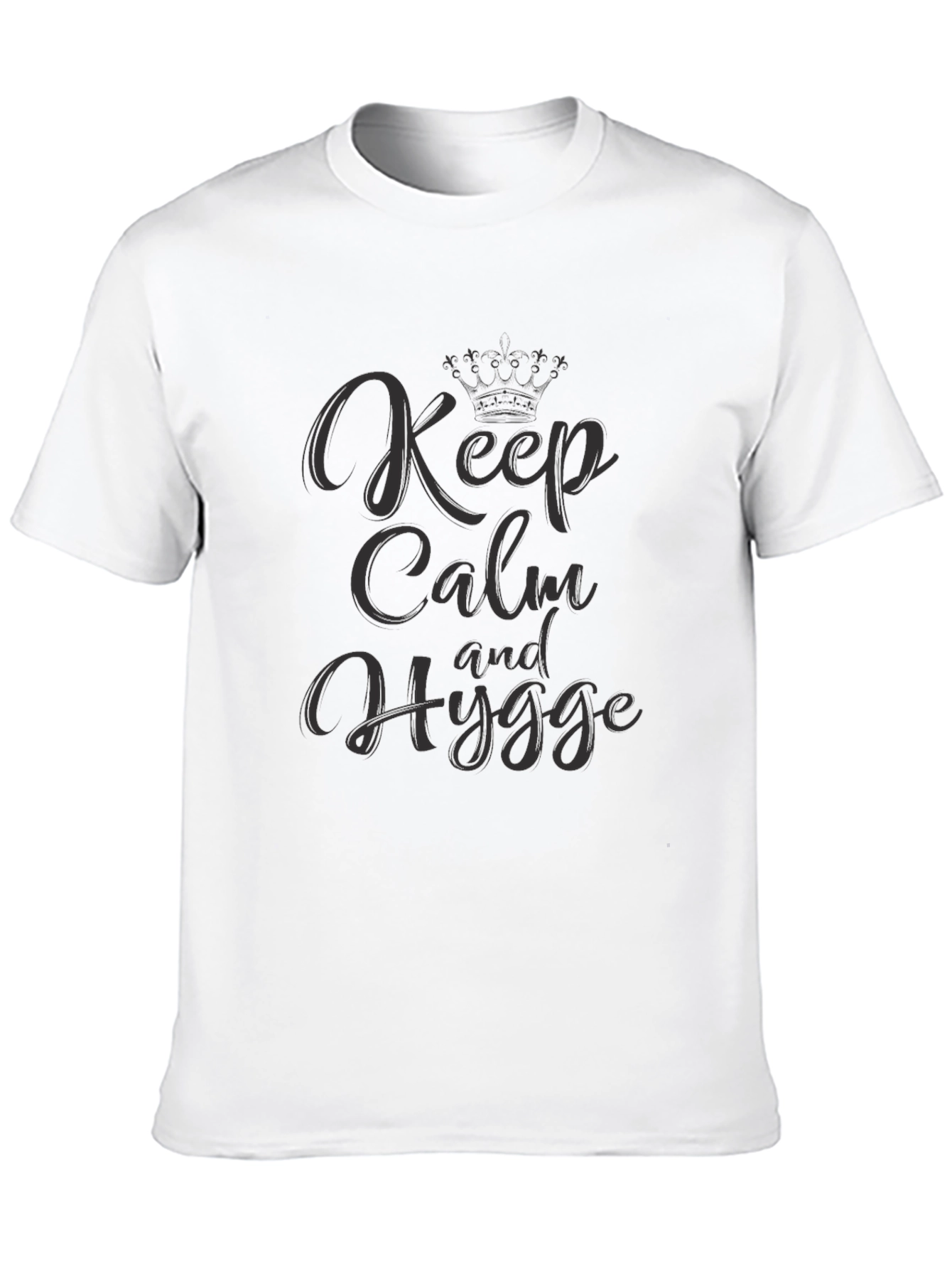 Keep Calm and Hygge Graphic T-Shirt