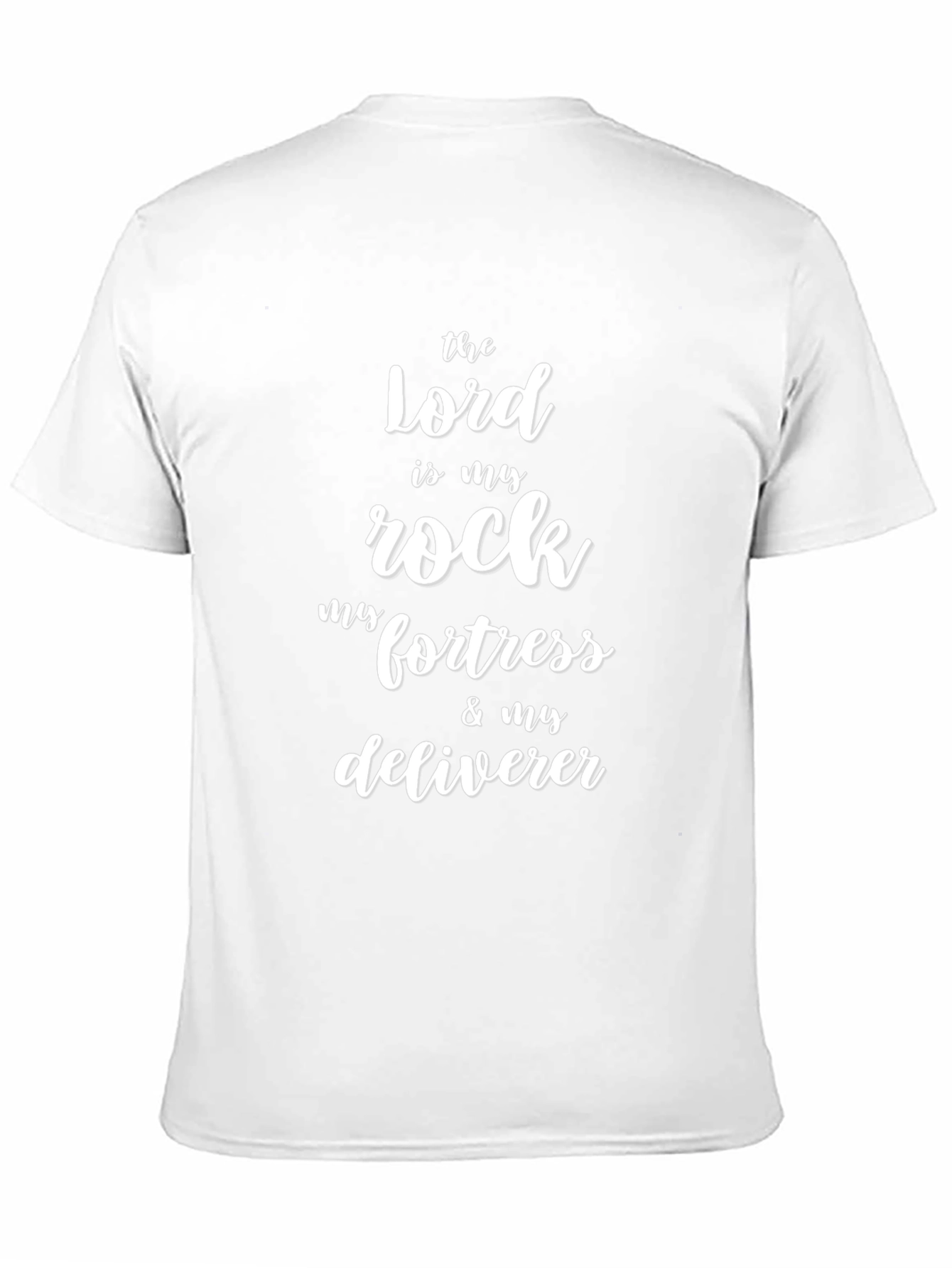 The Lord is My Rock Graphic Tee