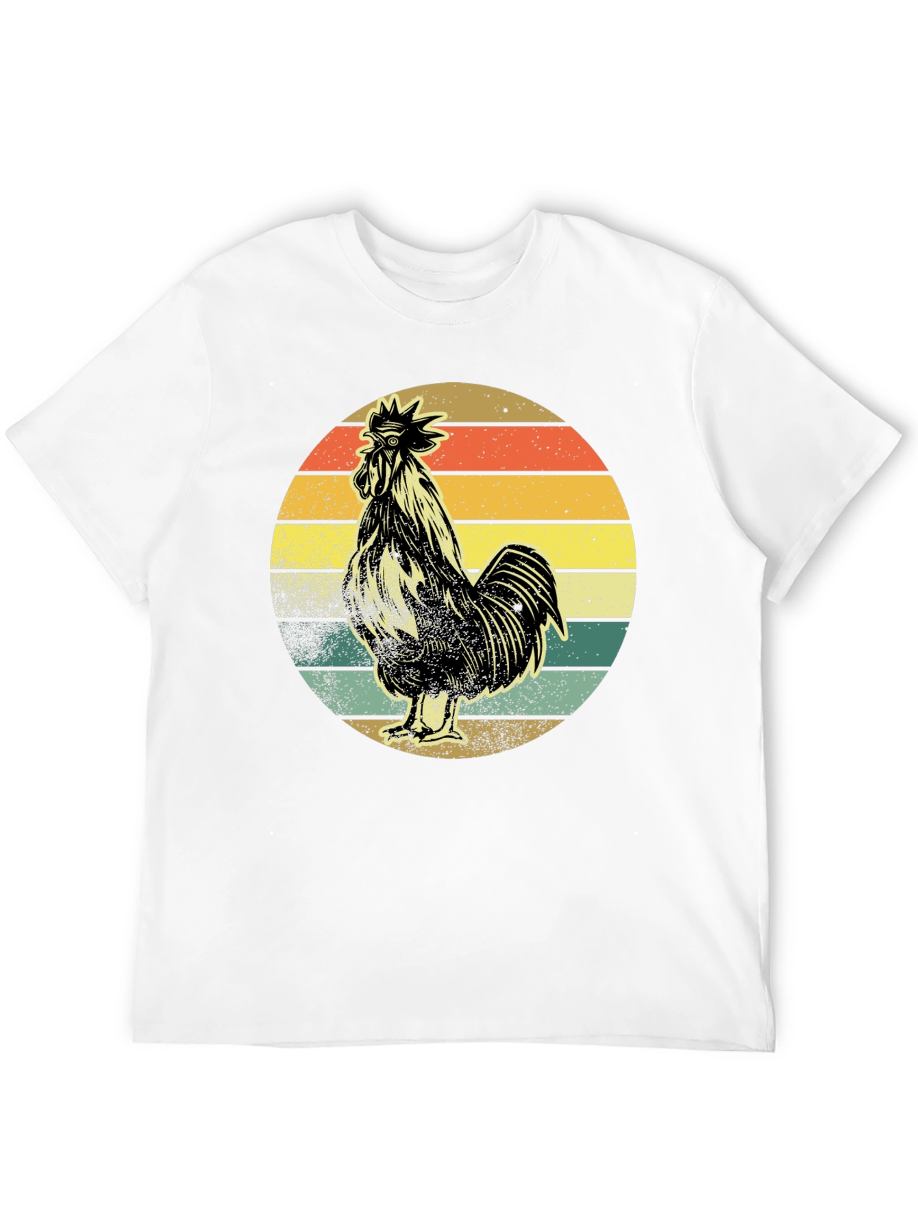 Retro Rooster Graphic Tee