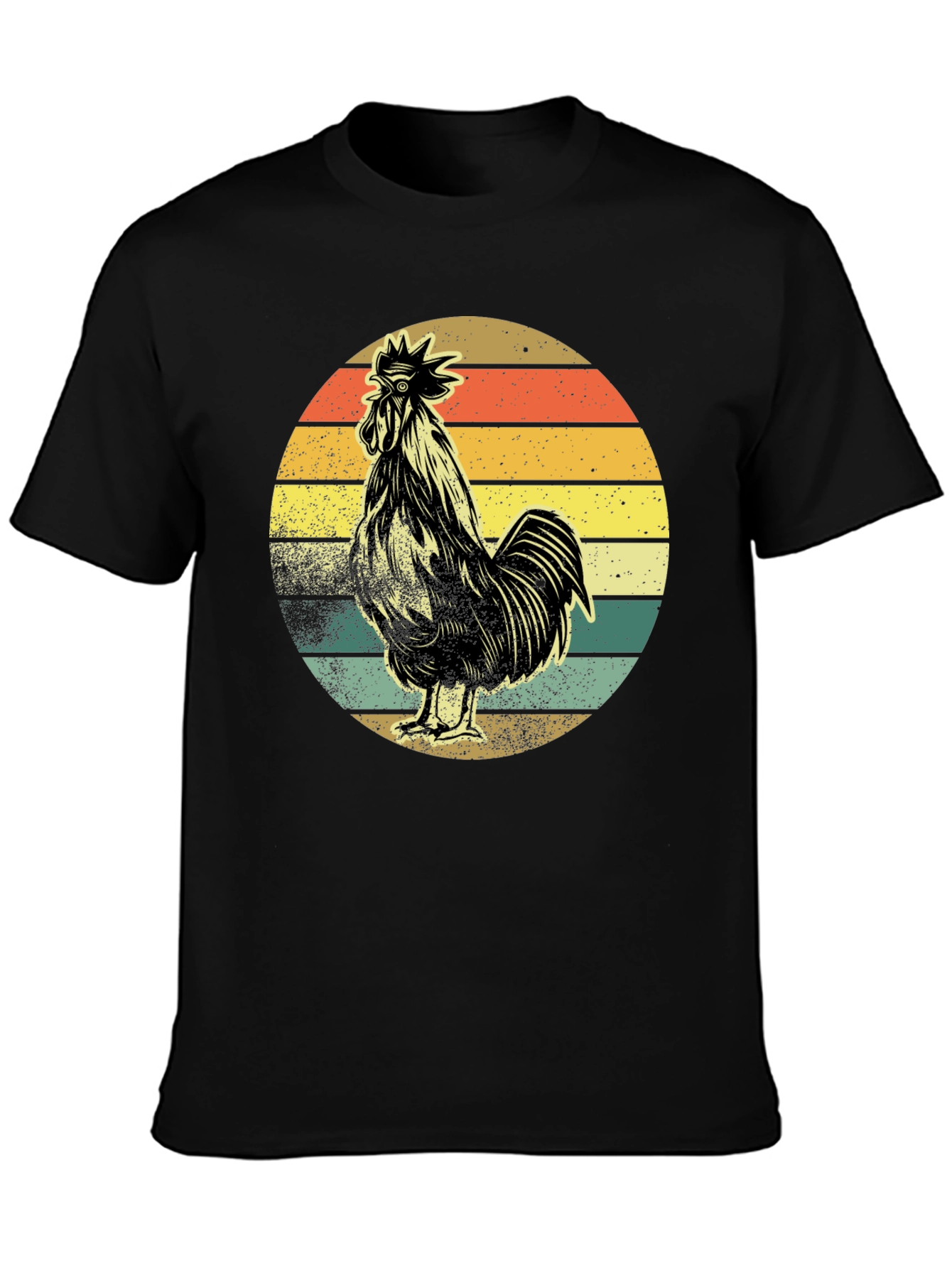 Retro Rooster Graphic Tee