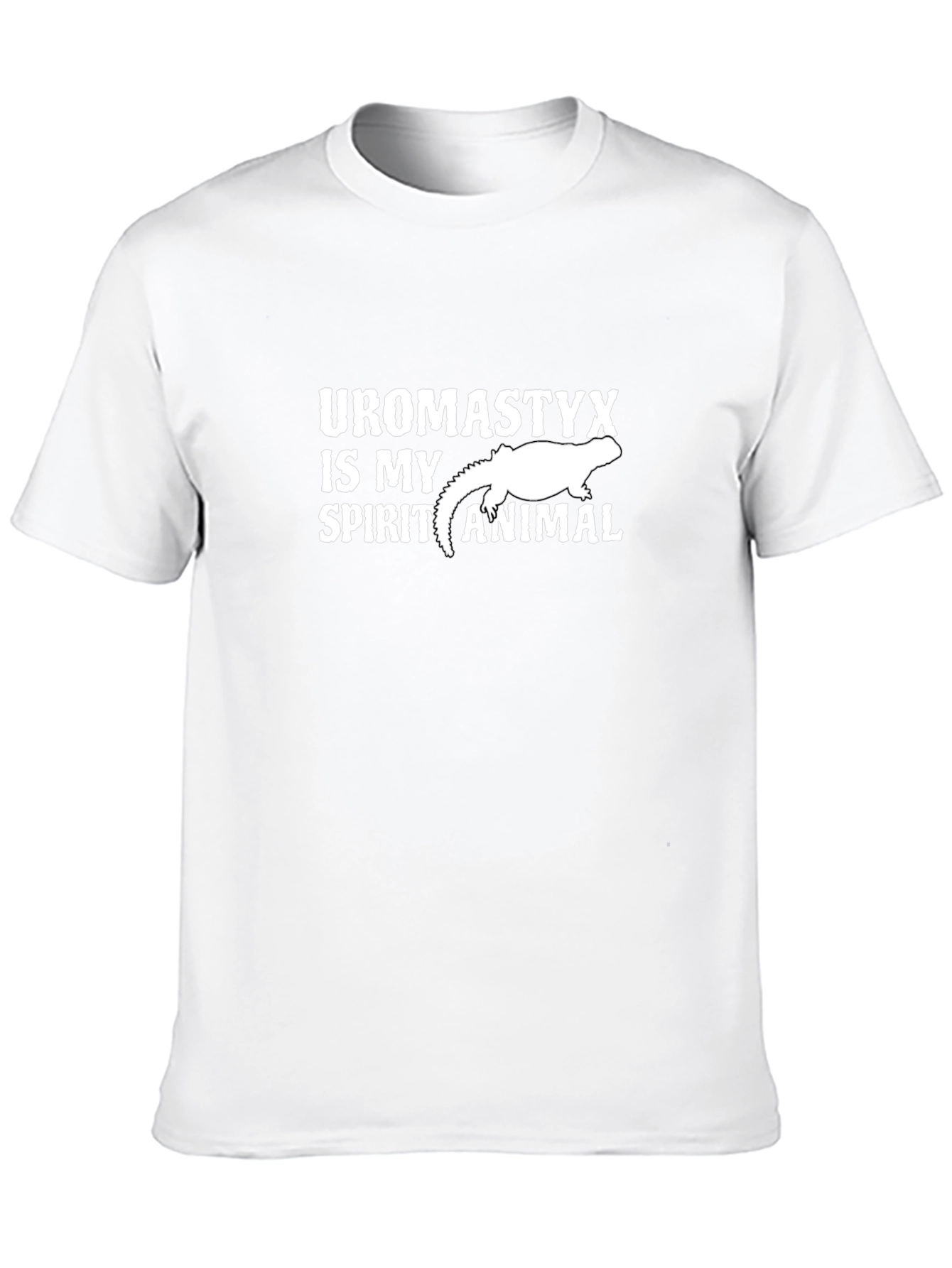 Uromastyx Spirit Animal Black T-Shirt