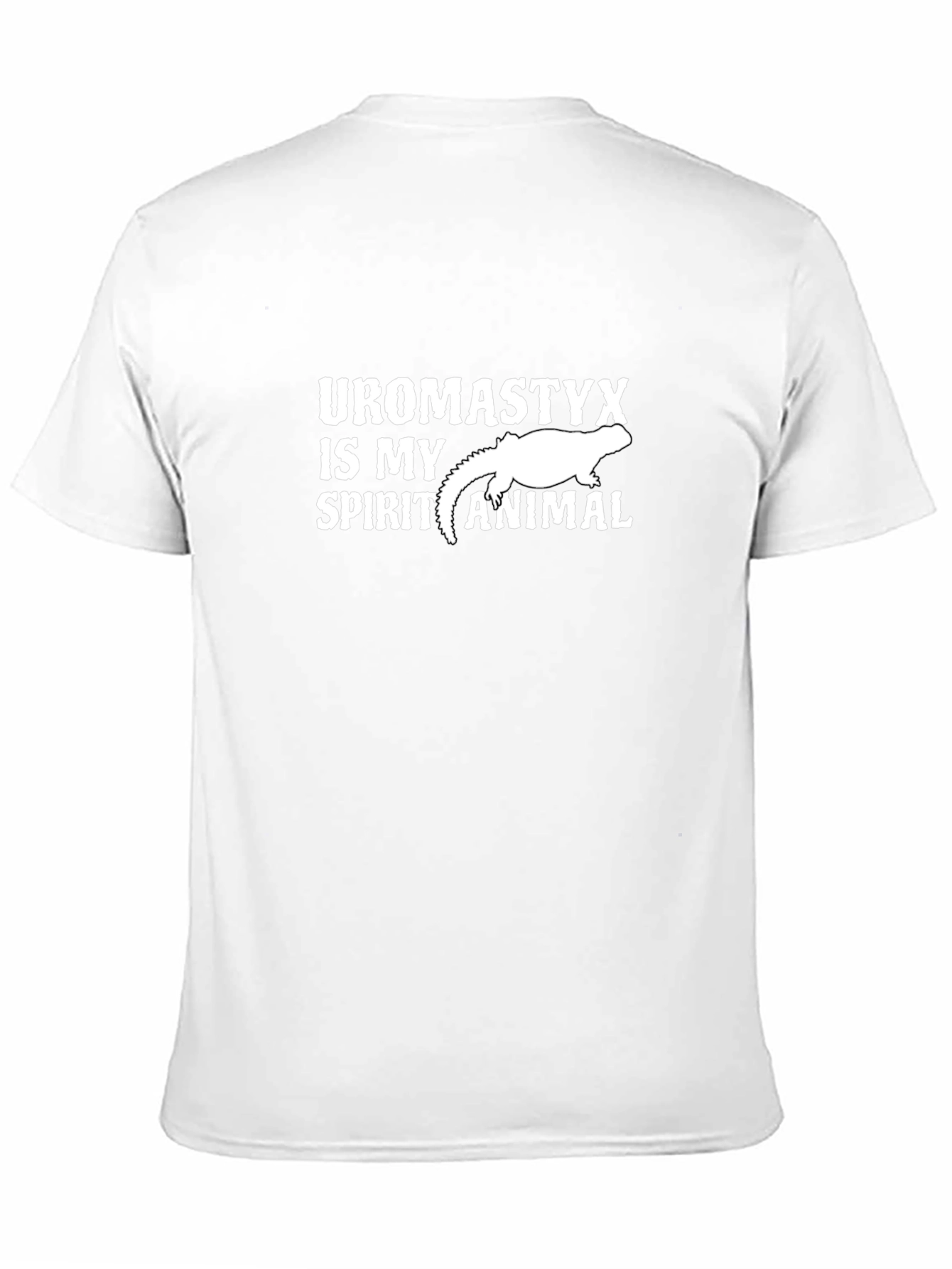 Uromastyx Spirit Animal Black T-Shirt