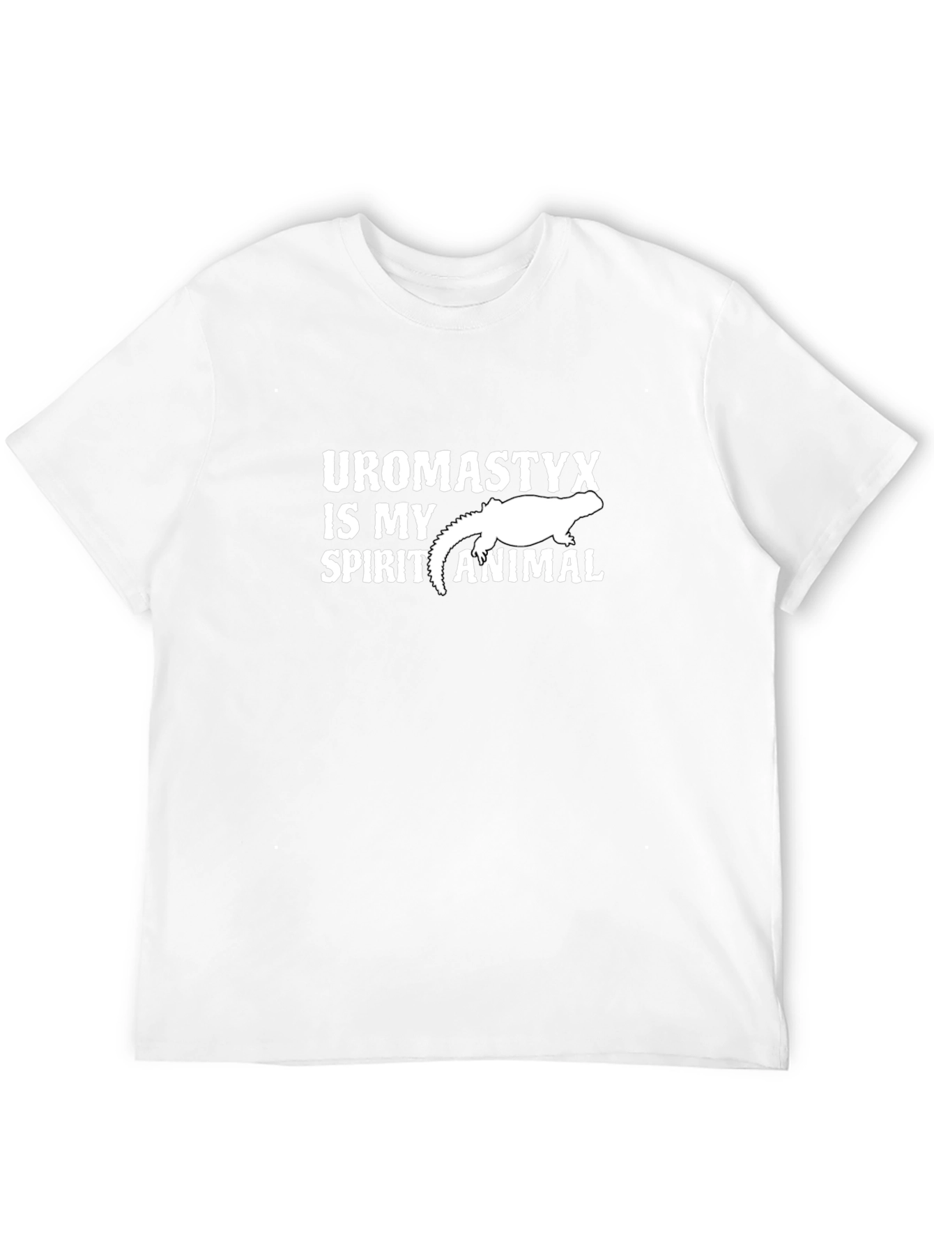 Uromastyx Spirit Animal Black T-Shirt