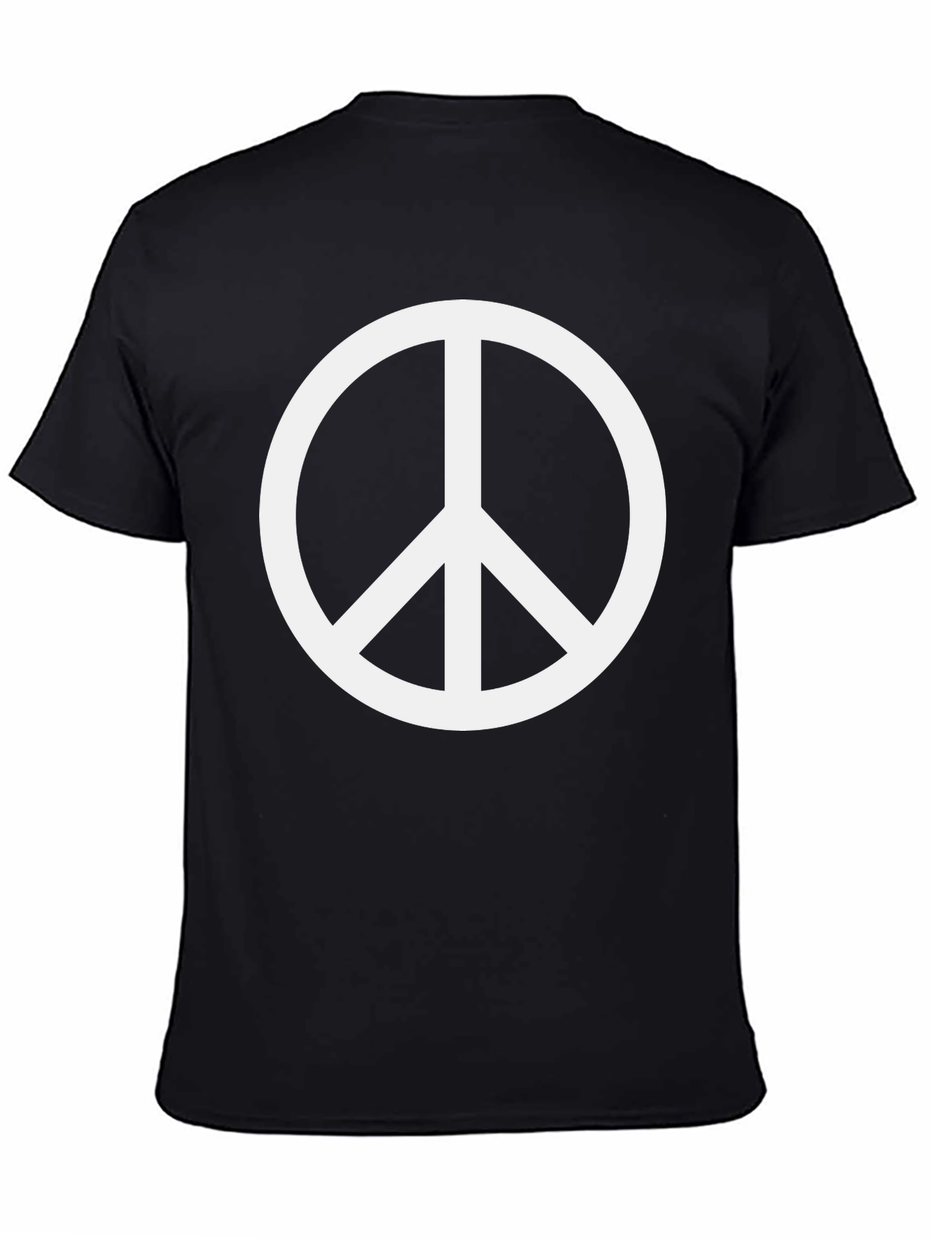 Peace Sign Black T-Shirt