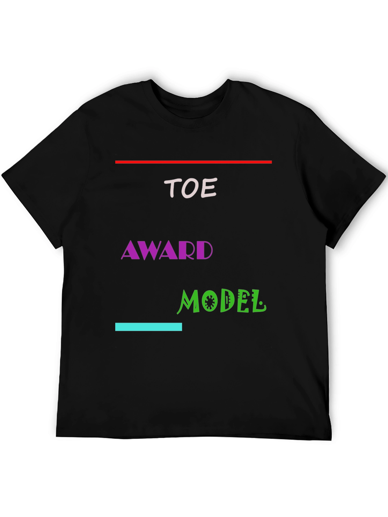 TOE Award Model Black T-Shirt