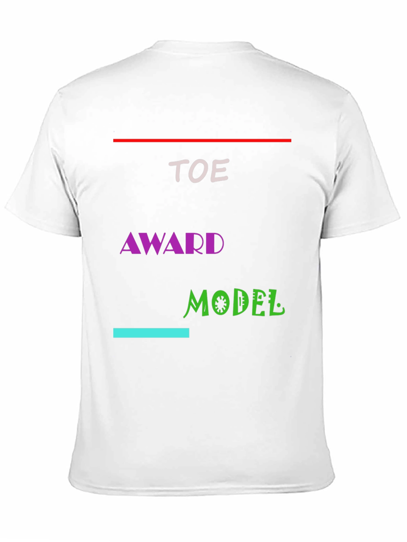 TOE Award Model Black T-Shirt