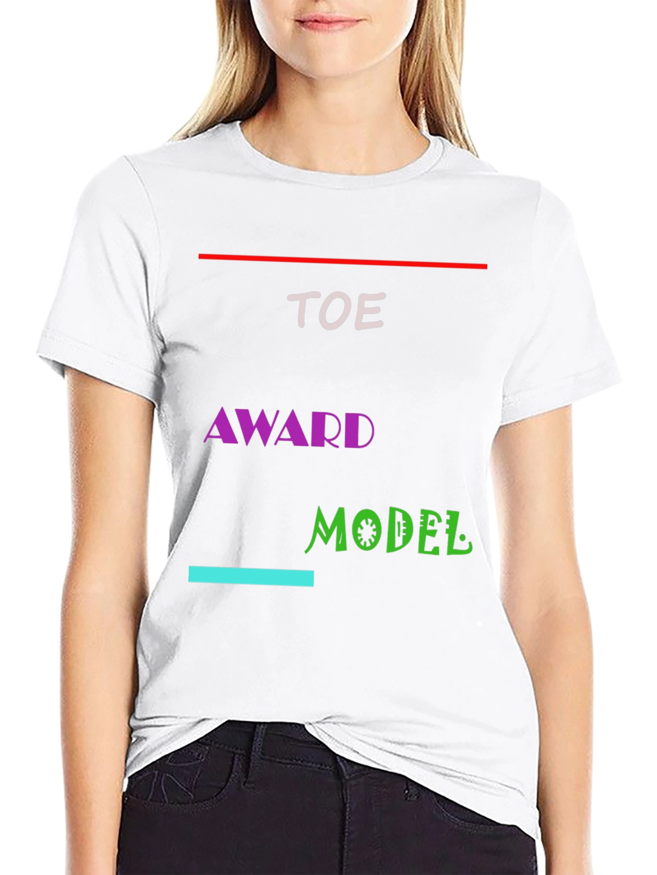 TOE Award Model Black T-Shirt