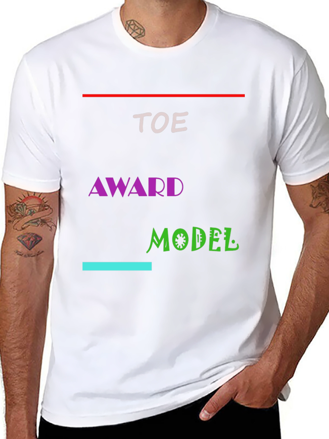 TOE Award Model Black T-Shirt
