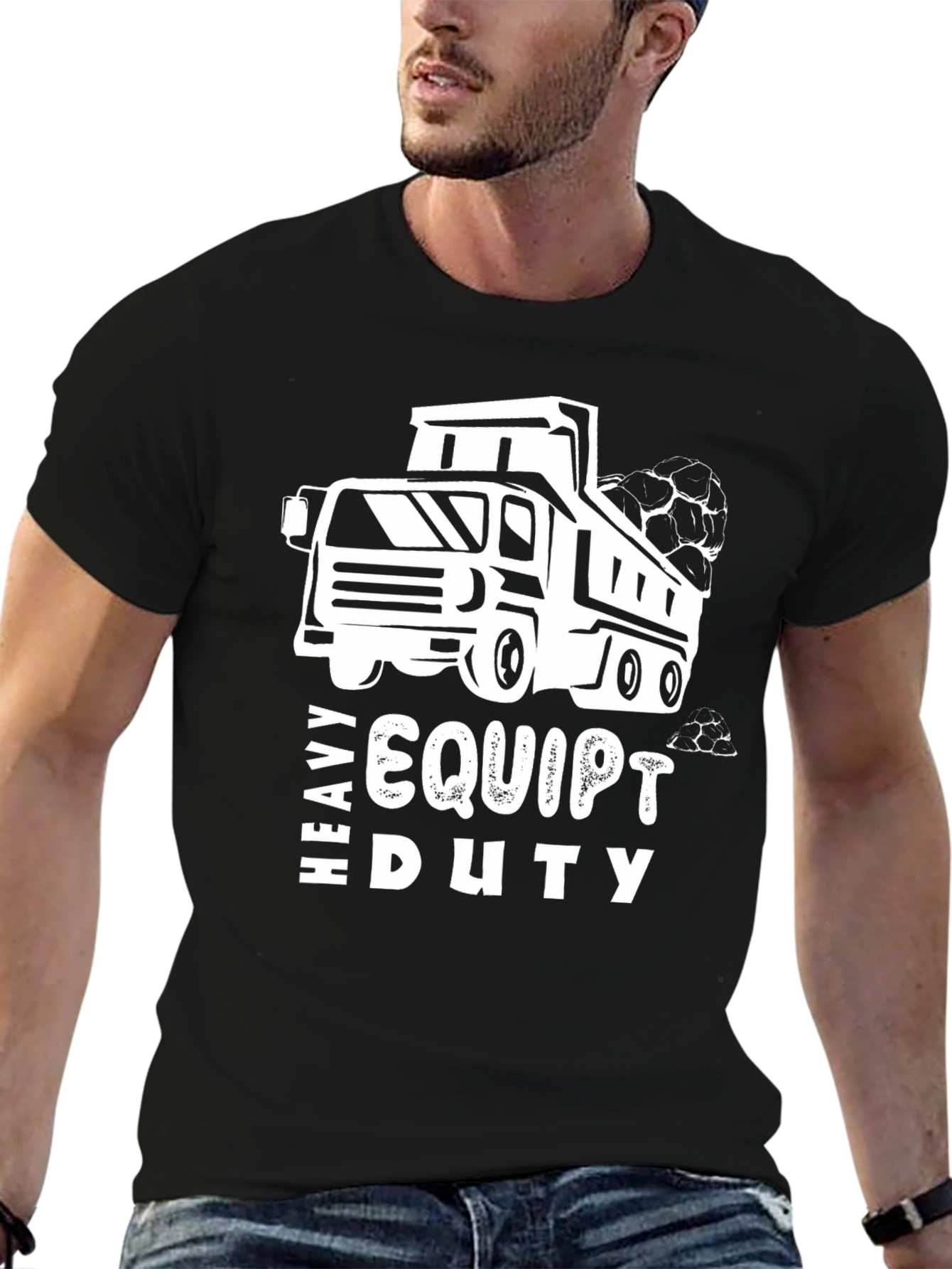 Heavy Equipment Duty Truck Graphic Tee