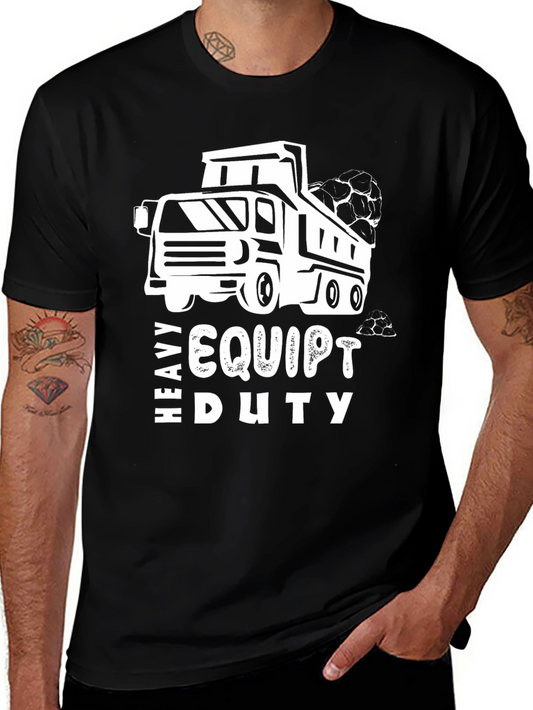 Heavy Equipment Duty Truck Graphic Tee
