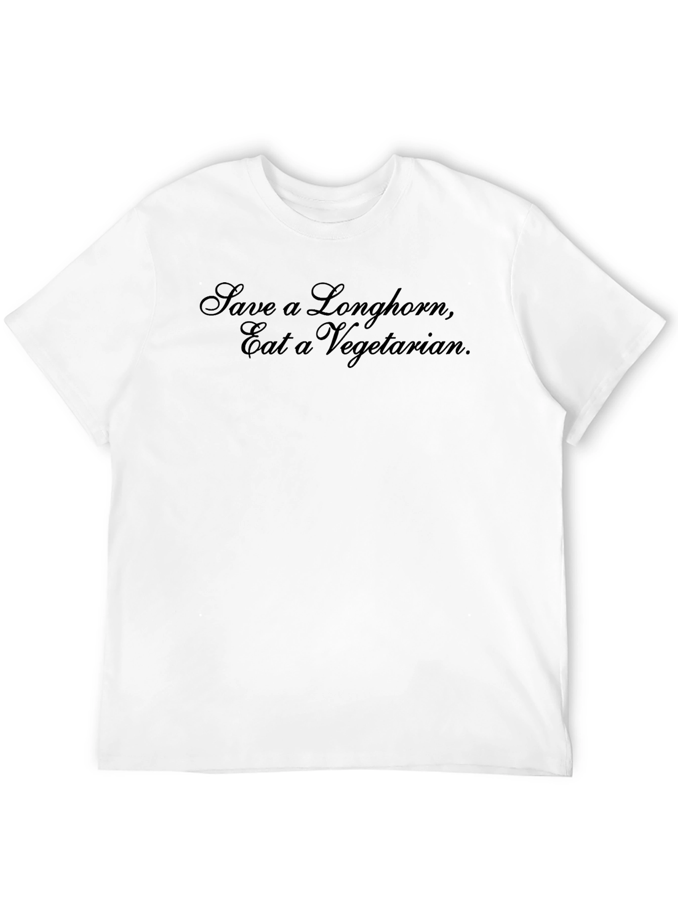 Save a Longhorn Eat a Vegetarian Tee