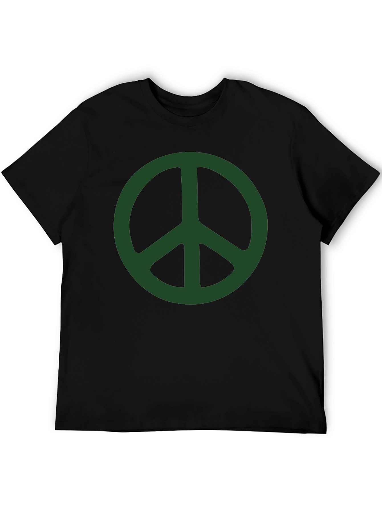 Peace Sign Graphic T-Shirt - Casual Style