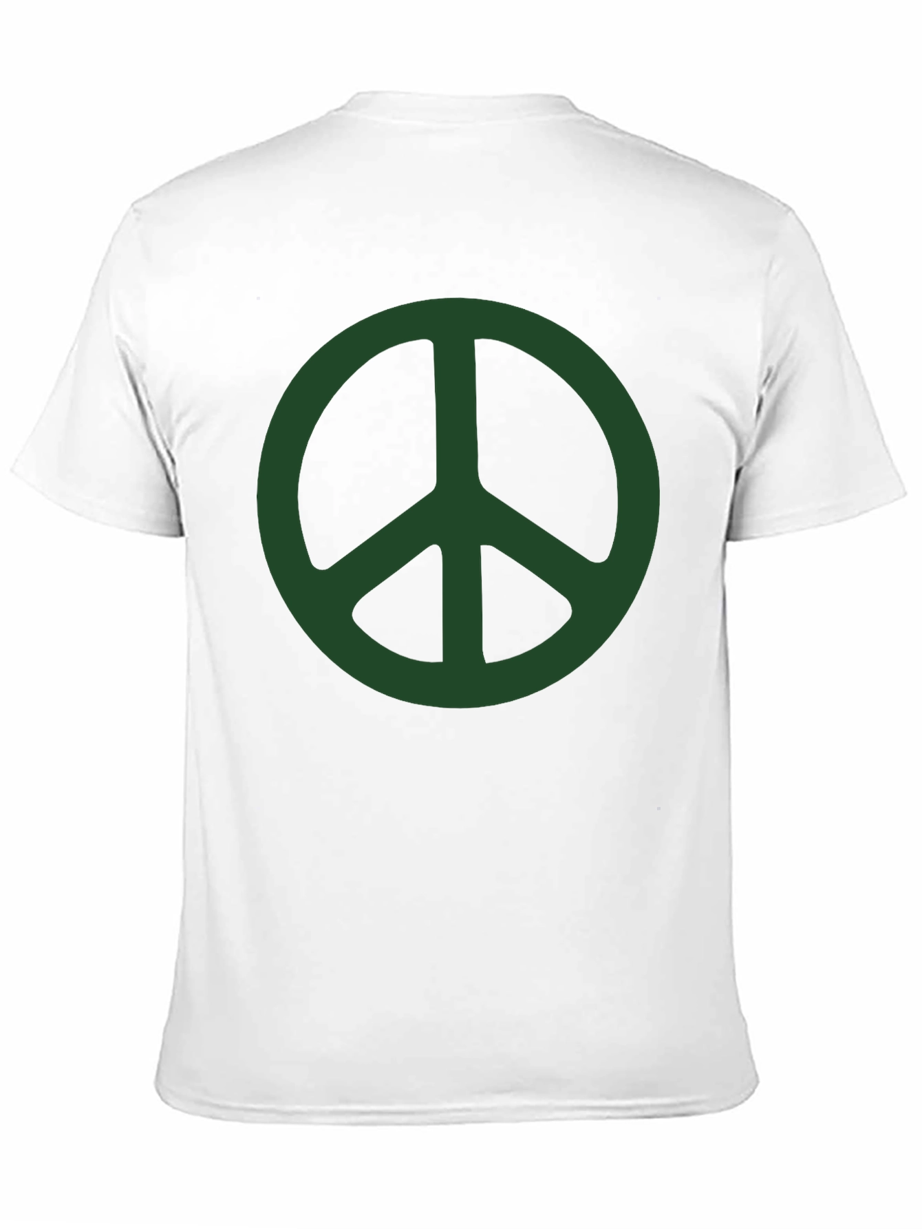 Peace Sign Graphic T-Shirt - Casual Style