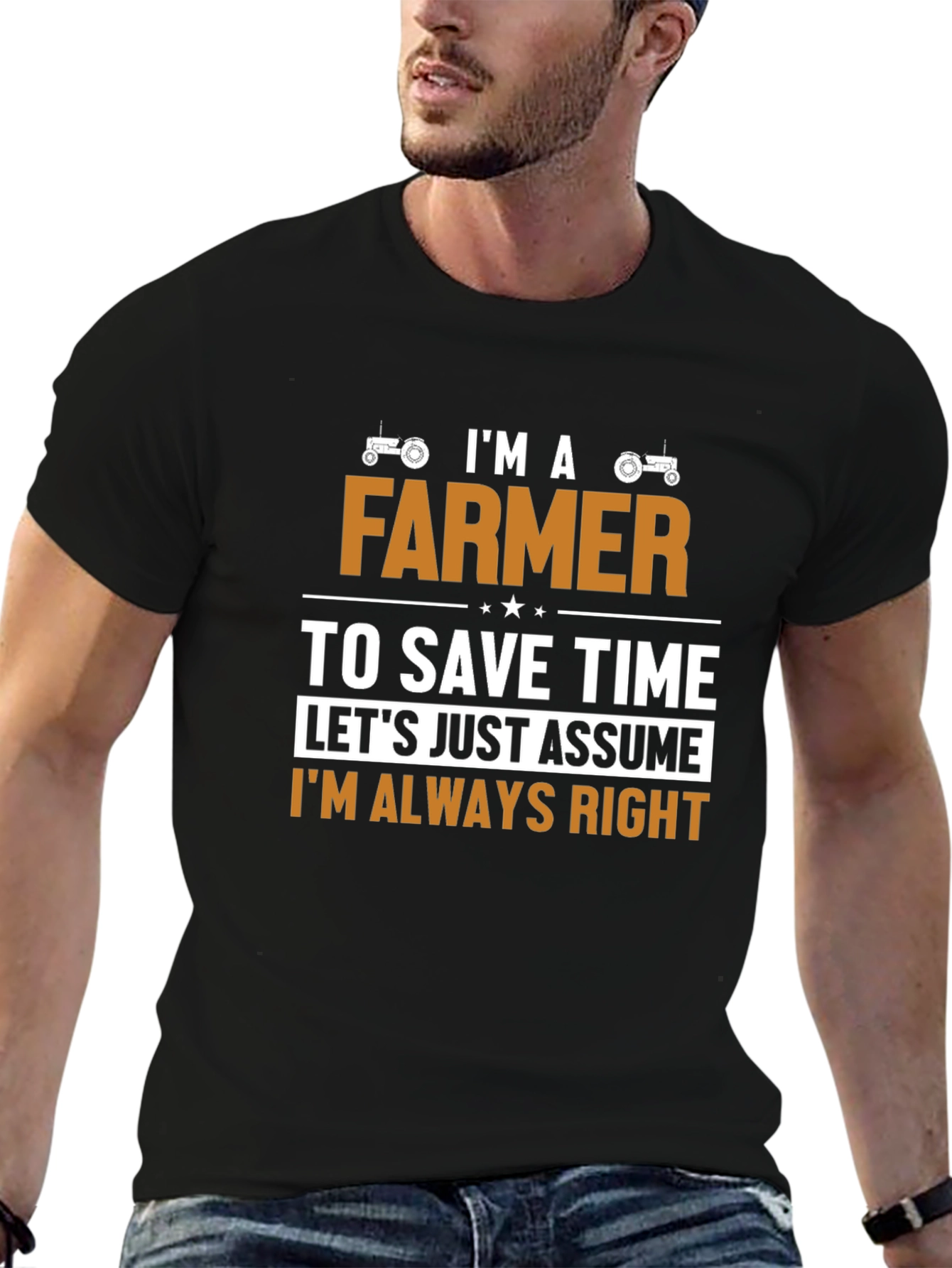 Im A Farmer Graphic T-Shirt