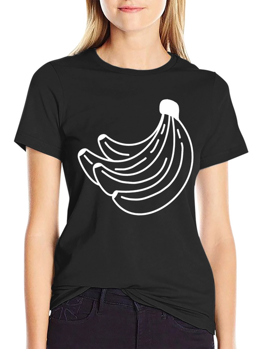 Banana Bunch Graphic Tee - Stylish Fruit Shirt