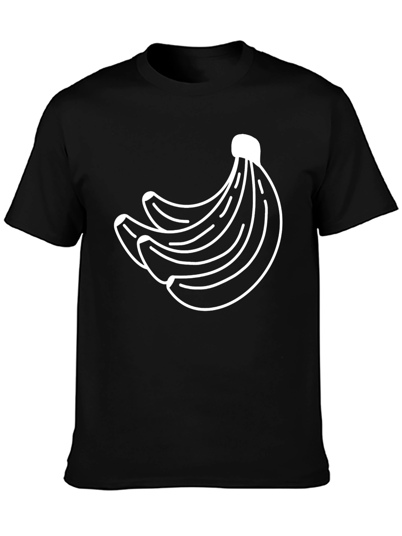 Banana Bunch Graphic Tee - Stylish Fruit Shirt