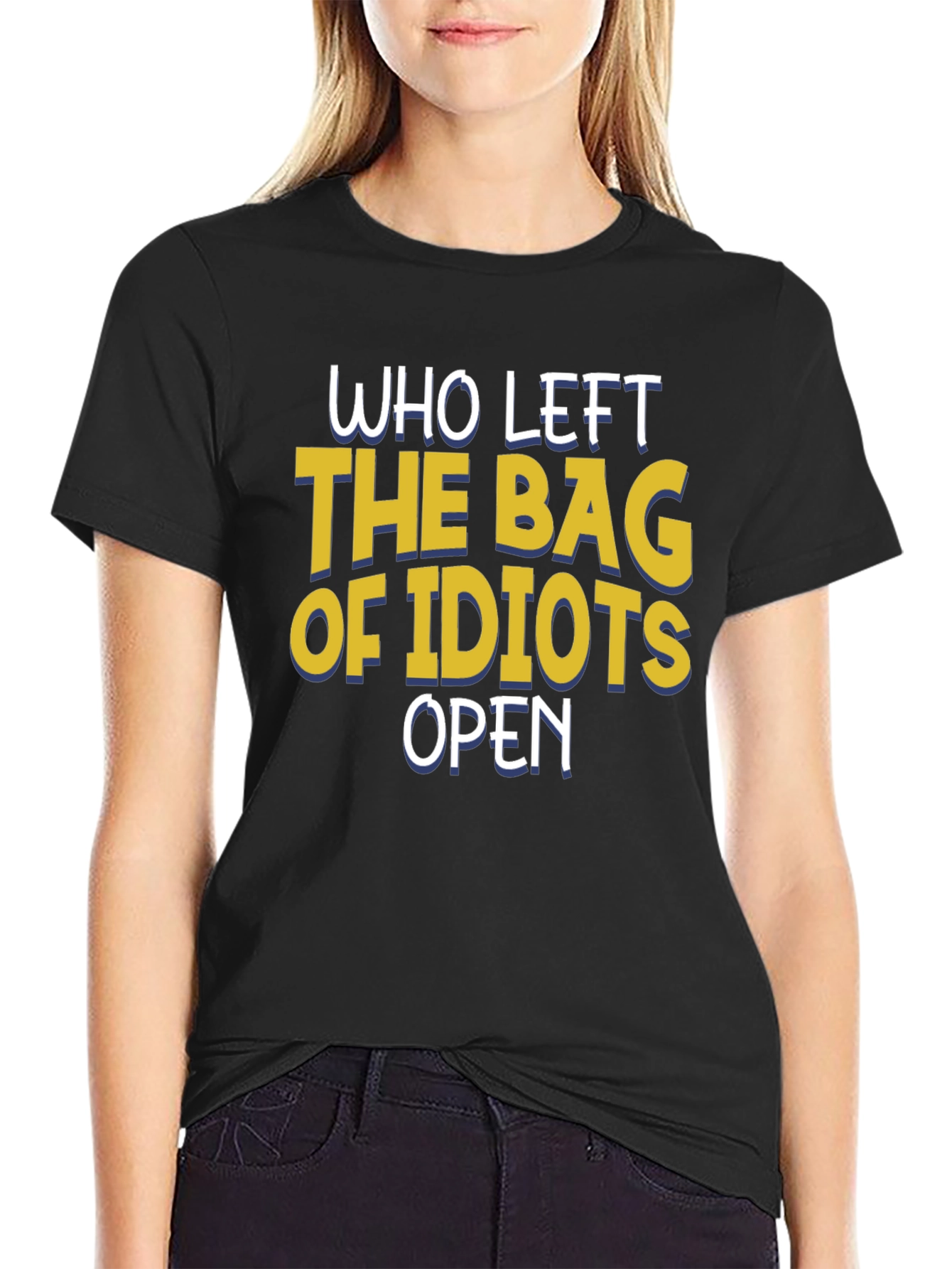 Funny Bag of Idiots Graphic Tee