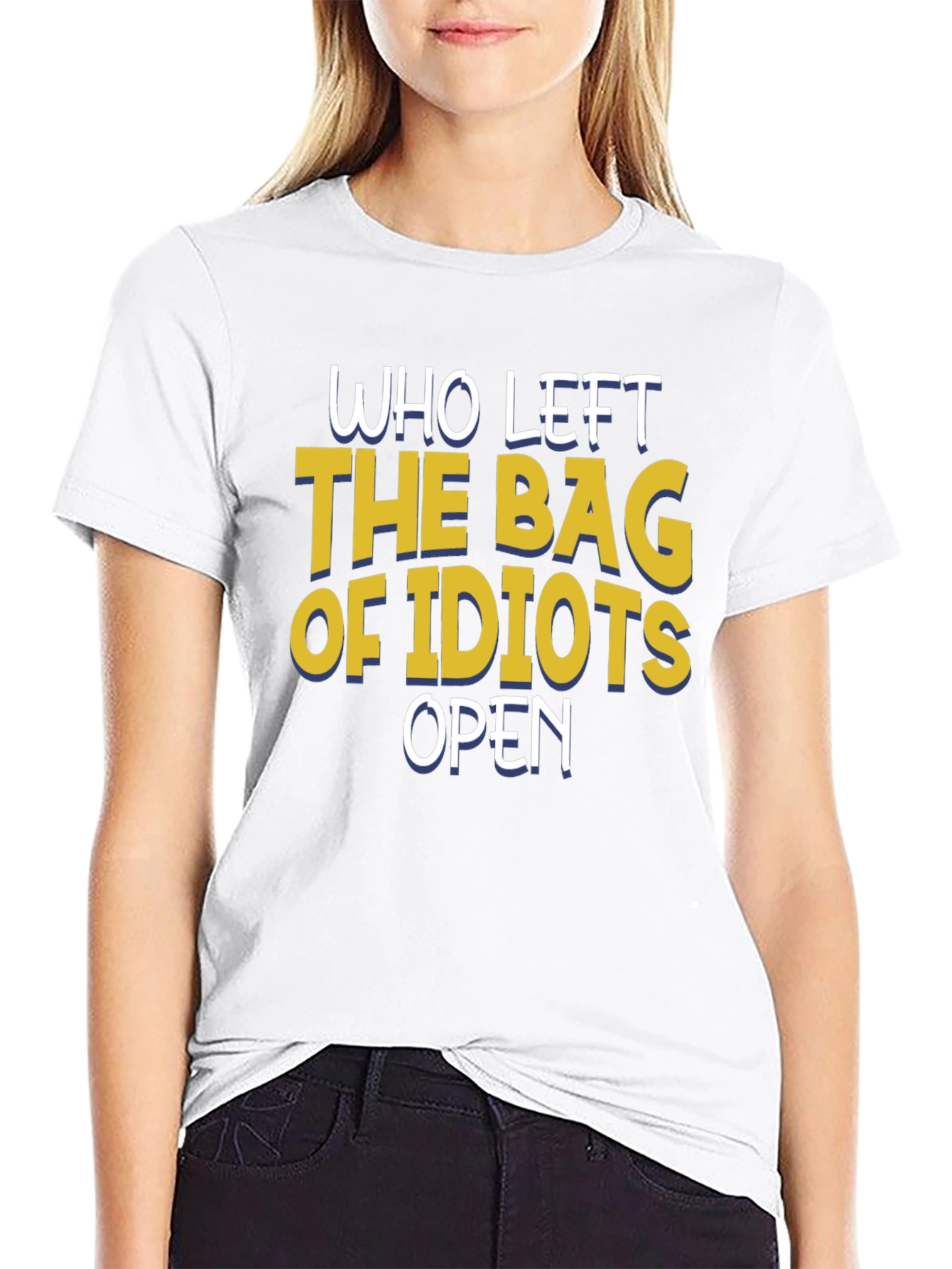 Funny Bag of Idiots Graphic Tee